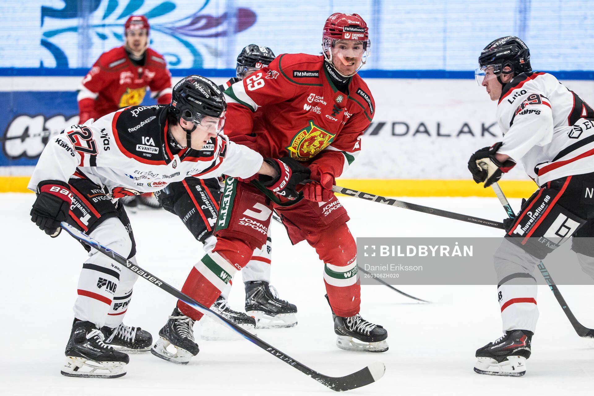 Nybro Vikings Joel Kant och Moras Connor Maceachern
