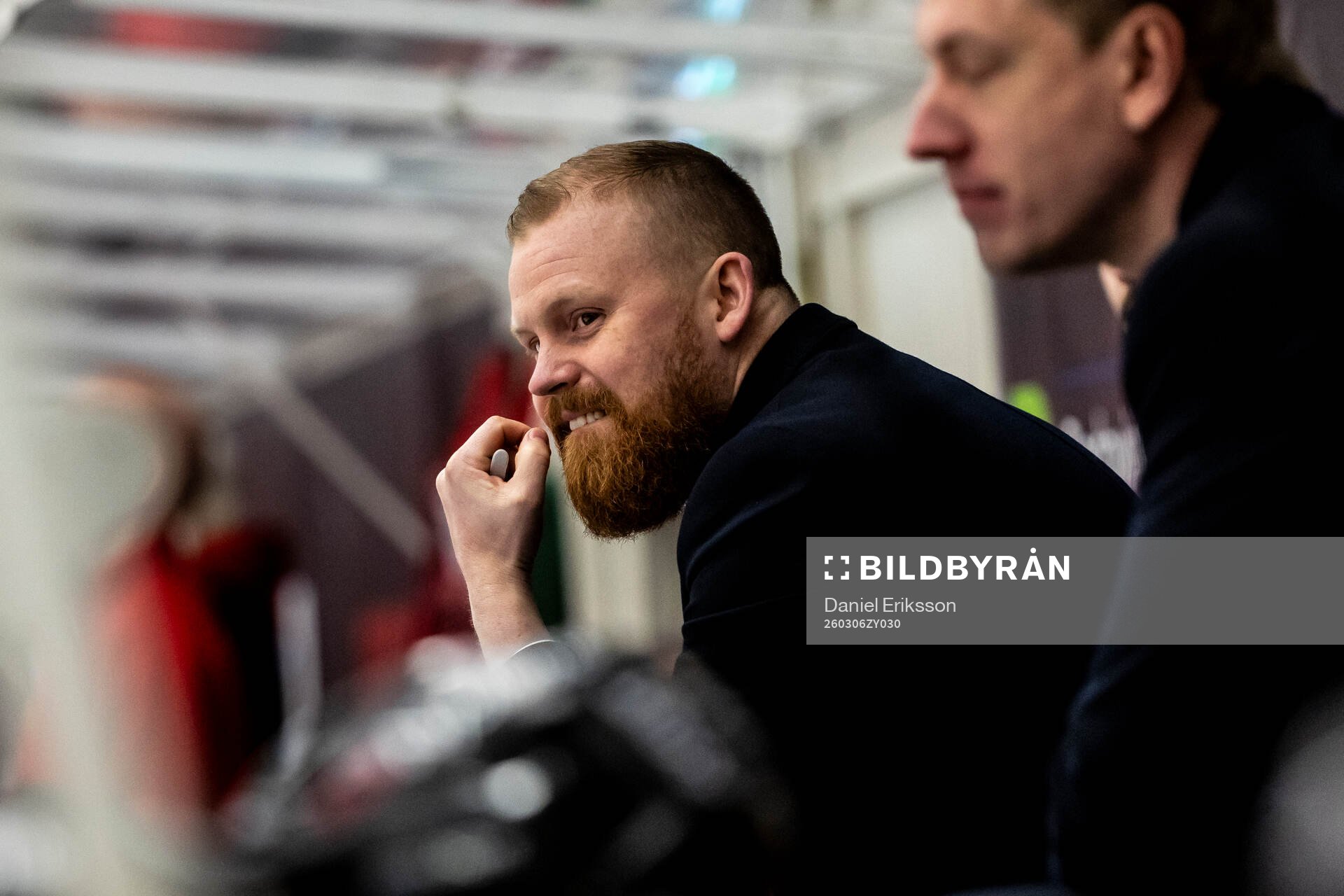 Nybro Vikings assisterande tränare Robin Wengdahl