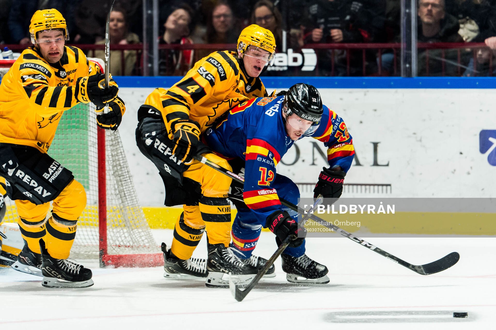 Skellefteås Rasmus Bergqvist och Malmö Redhawks Linus