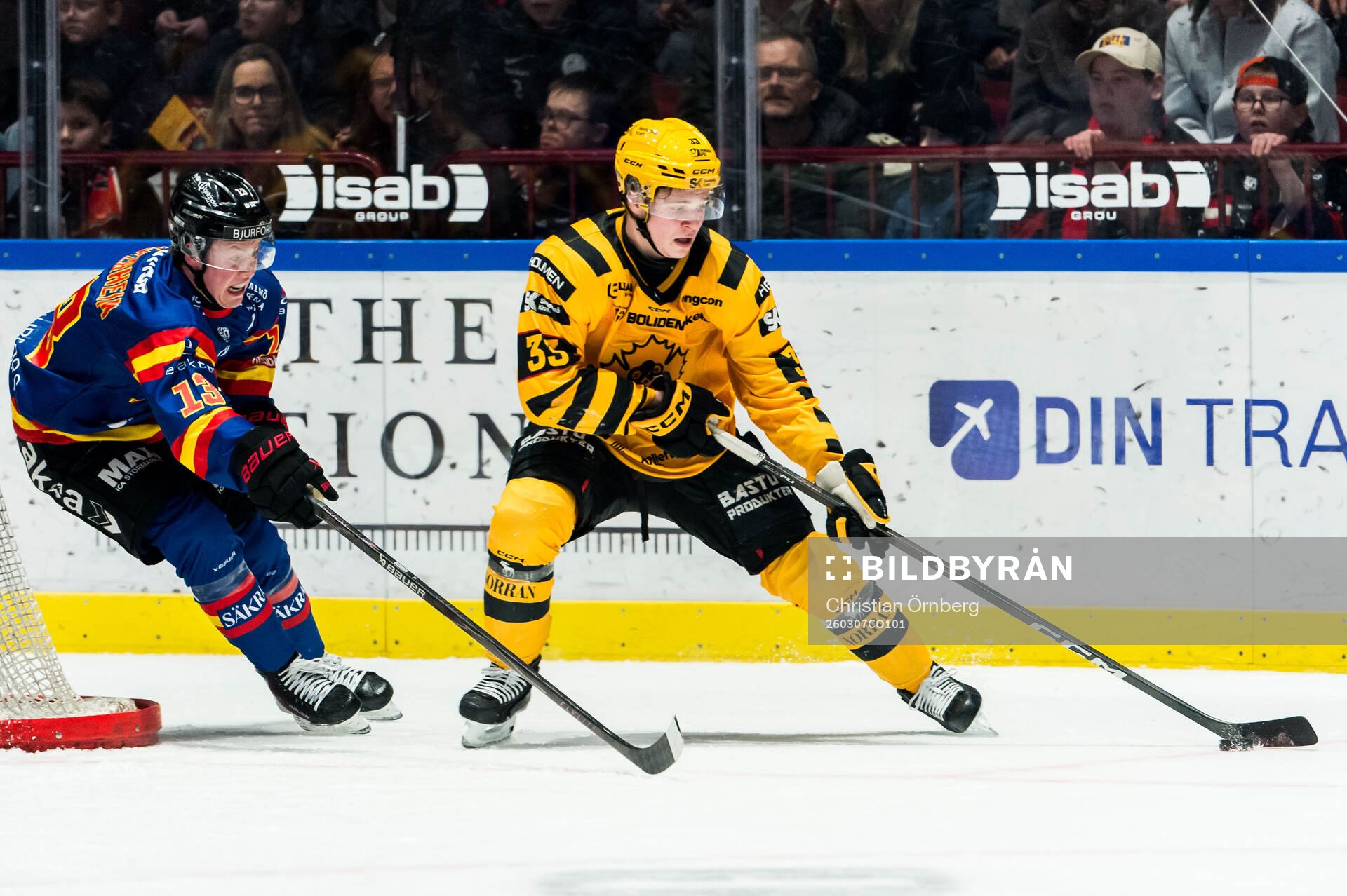 Malmö Redhawks Petter Vesterheim och Skellefteås Zeb