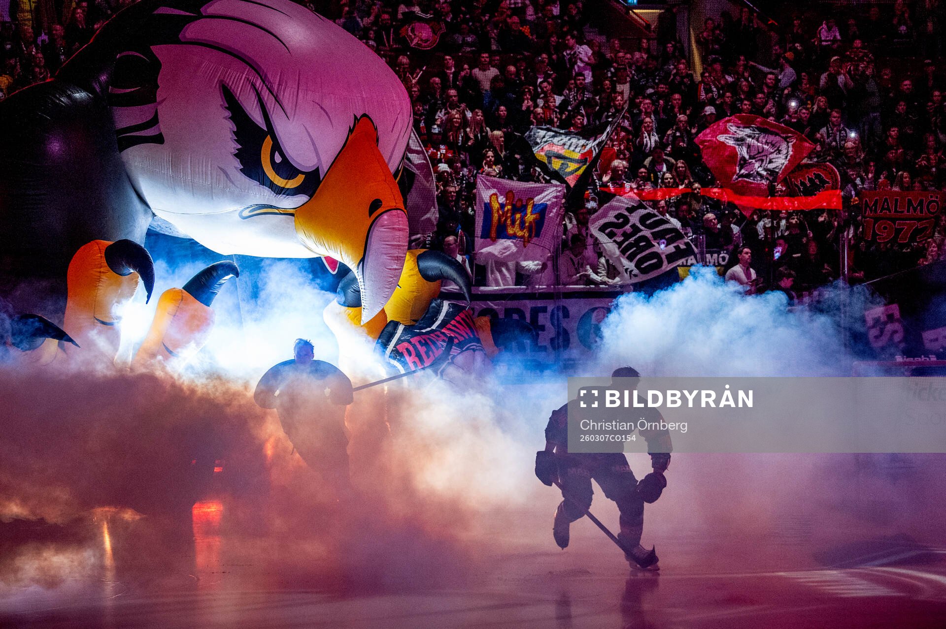 Malmö Redhawks spelare gör entré
