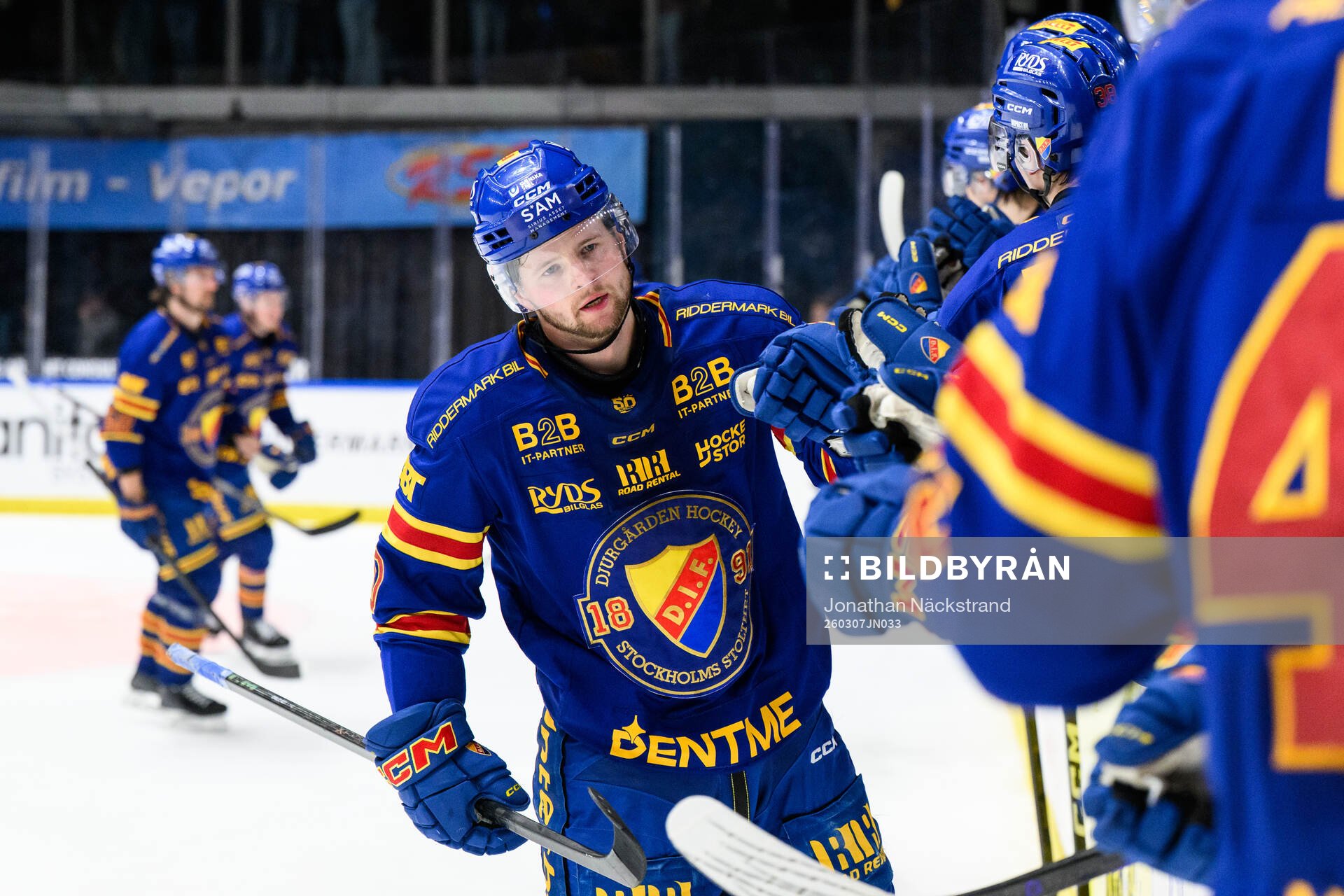 Djurgårdens Mathias Emilio Pettersen jublar