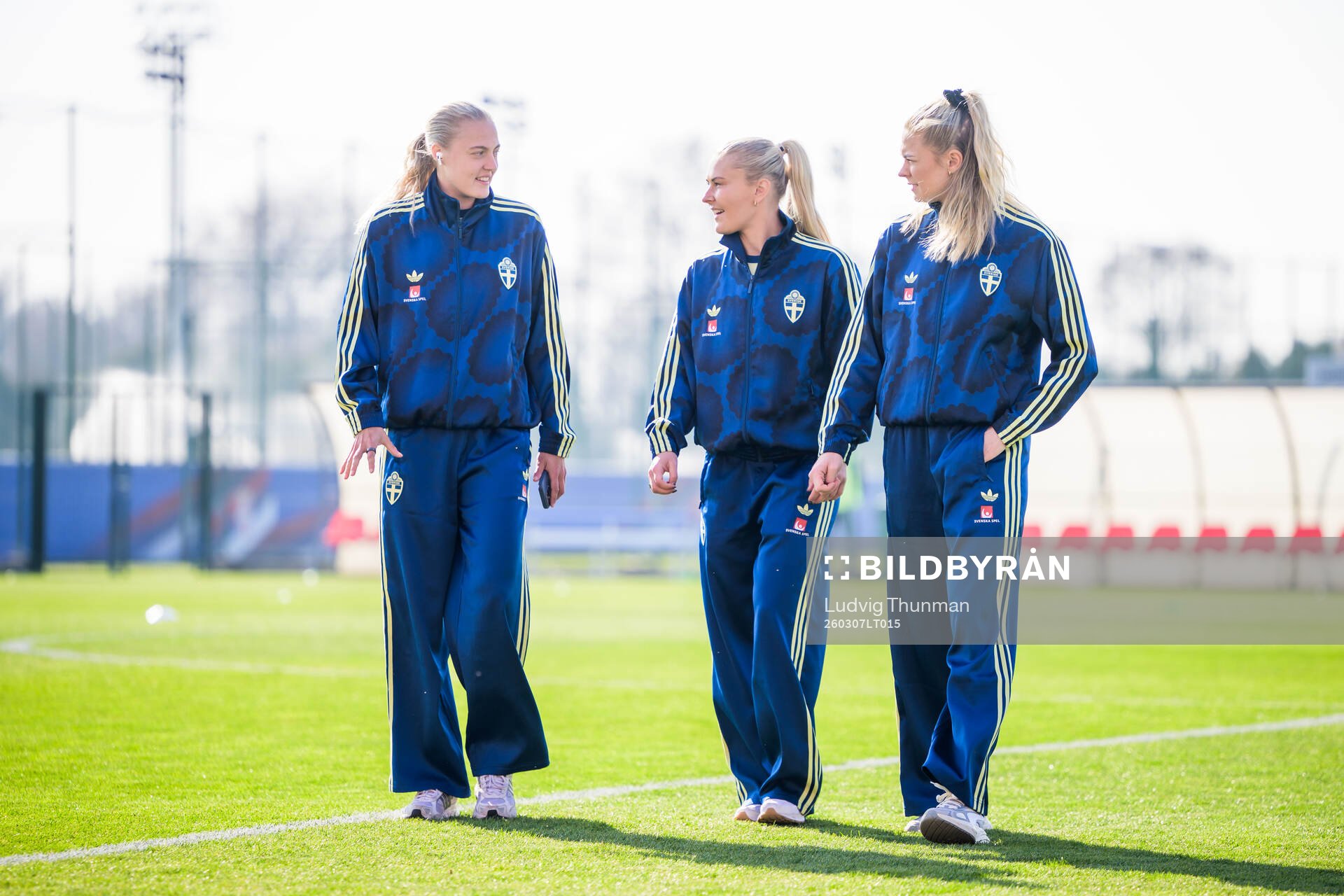 Elma Junttila Nelhage, Amanda Nildén and Fridolina Rolfö