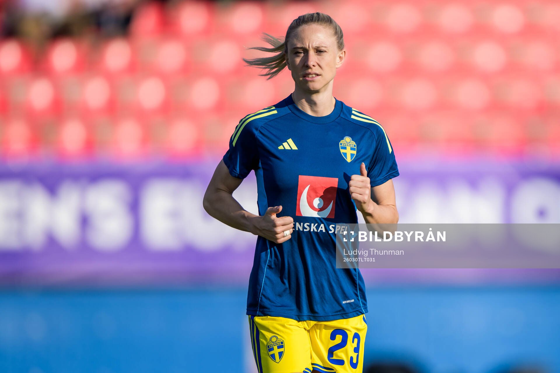 Rebecka Blomqvist of Sweden