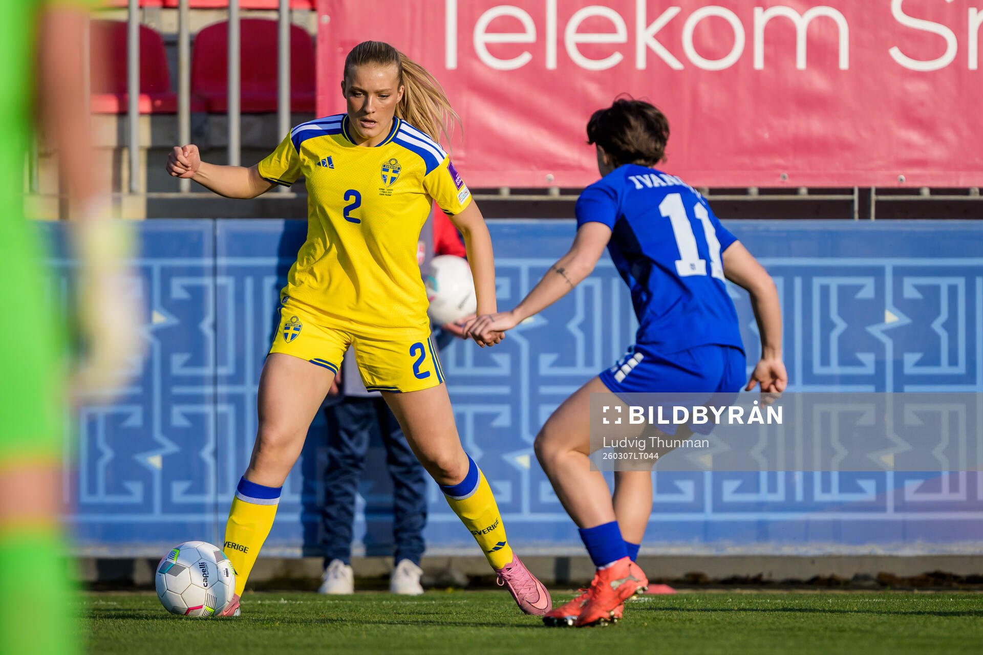 Smilla Holmberg of Sweden