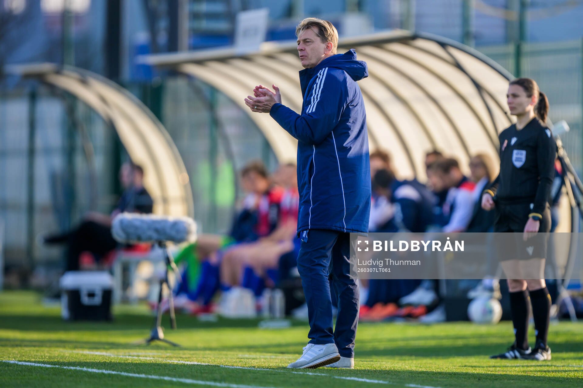 Head coach Tony Gustavsson of Sweden