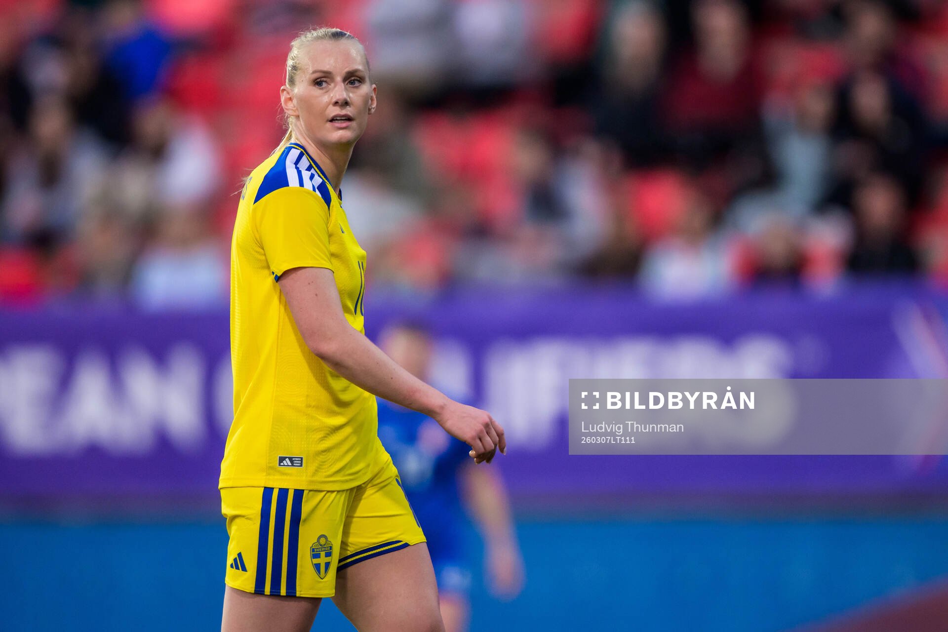 Stina Blackstenius of Sweden