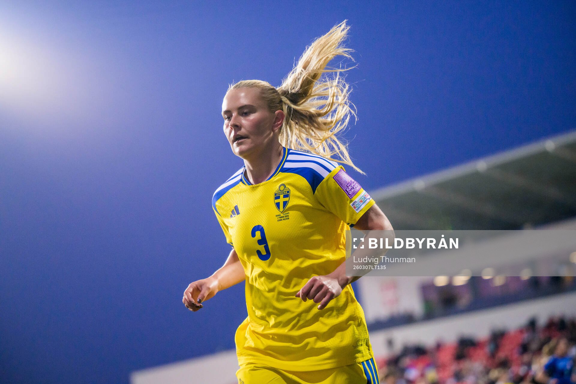 Amanda Nildén of Sweden