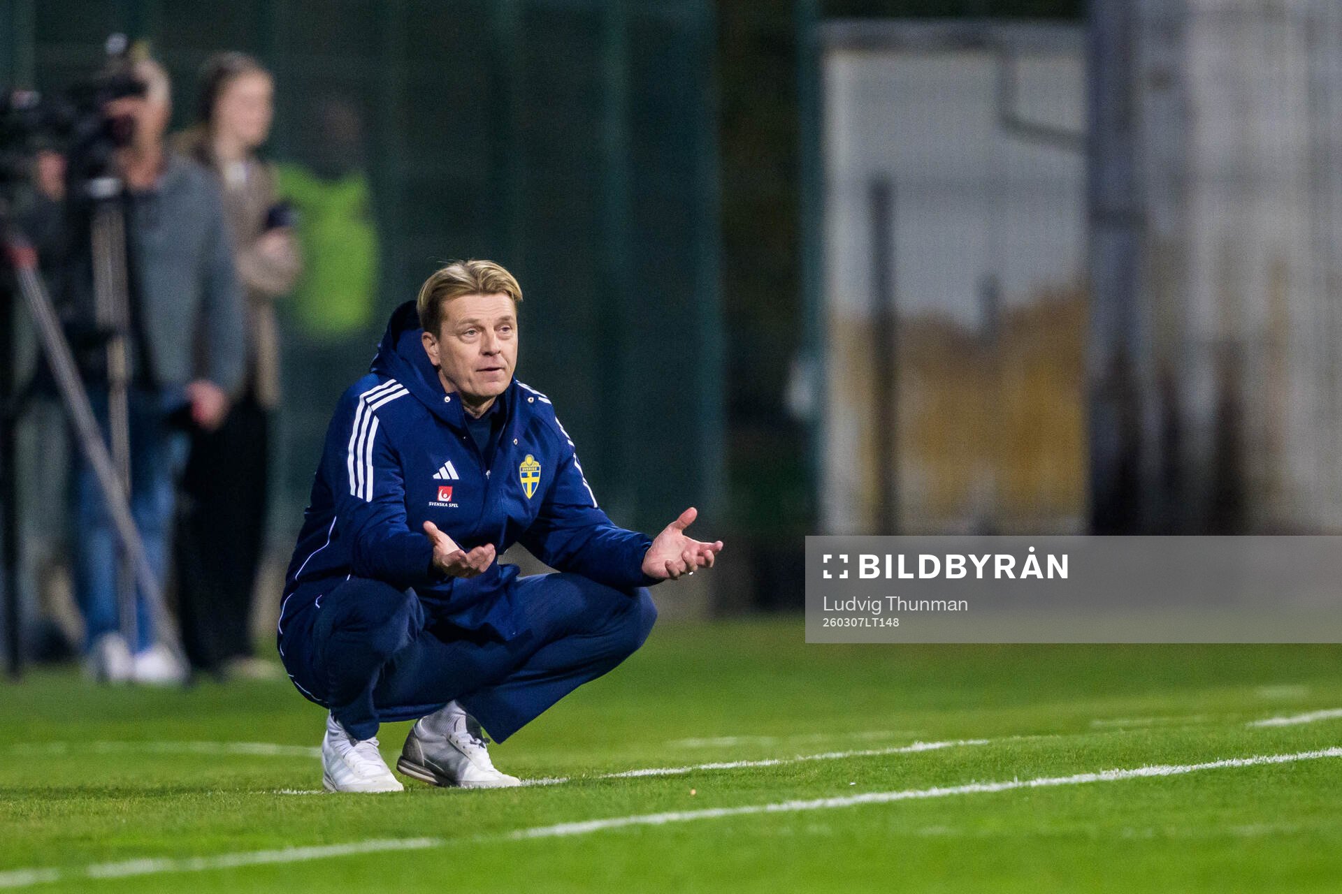 Head coach Tony Gustavsson of Sweden