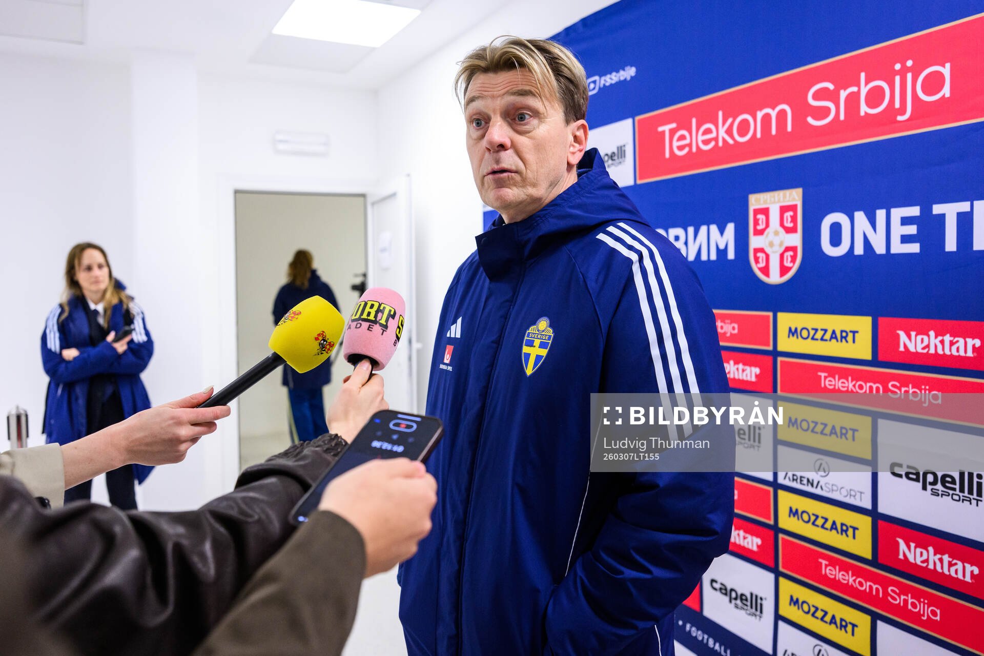Head coach Tony Gustavsson of Sweden