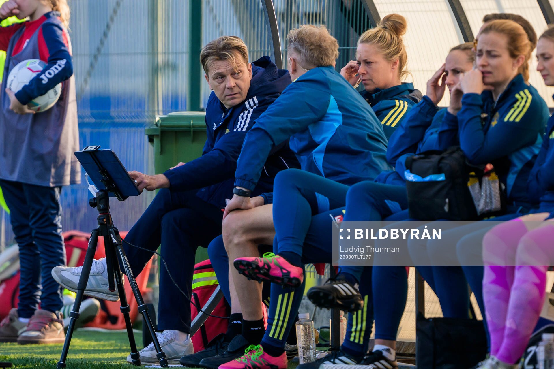 Head coach Tony Gustavsson of Sweden