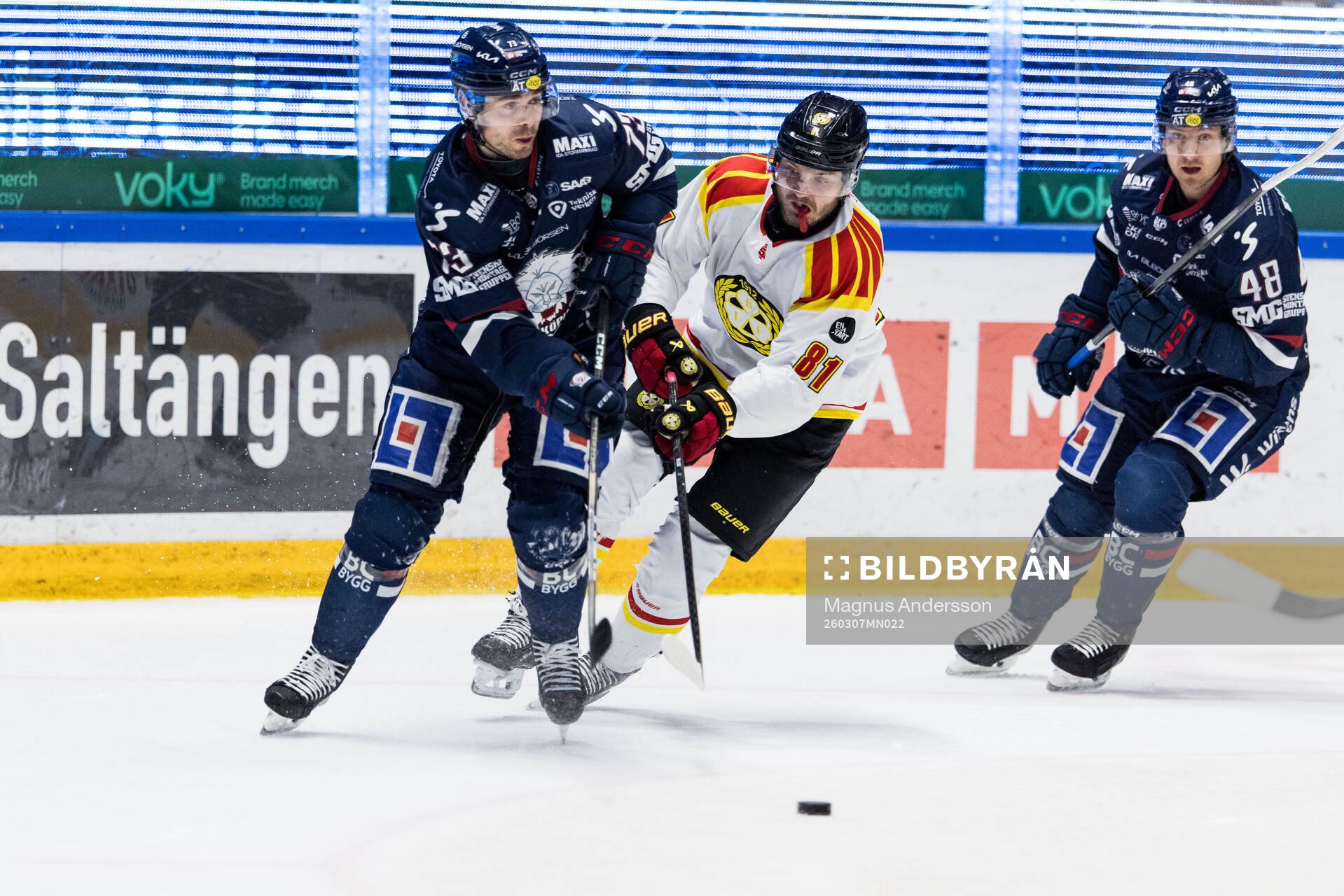 Linköpings Nicholas Shore och Brynäs Kieffer Bellows