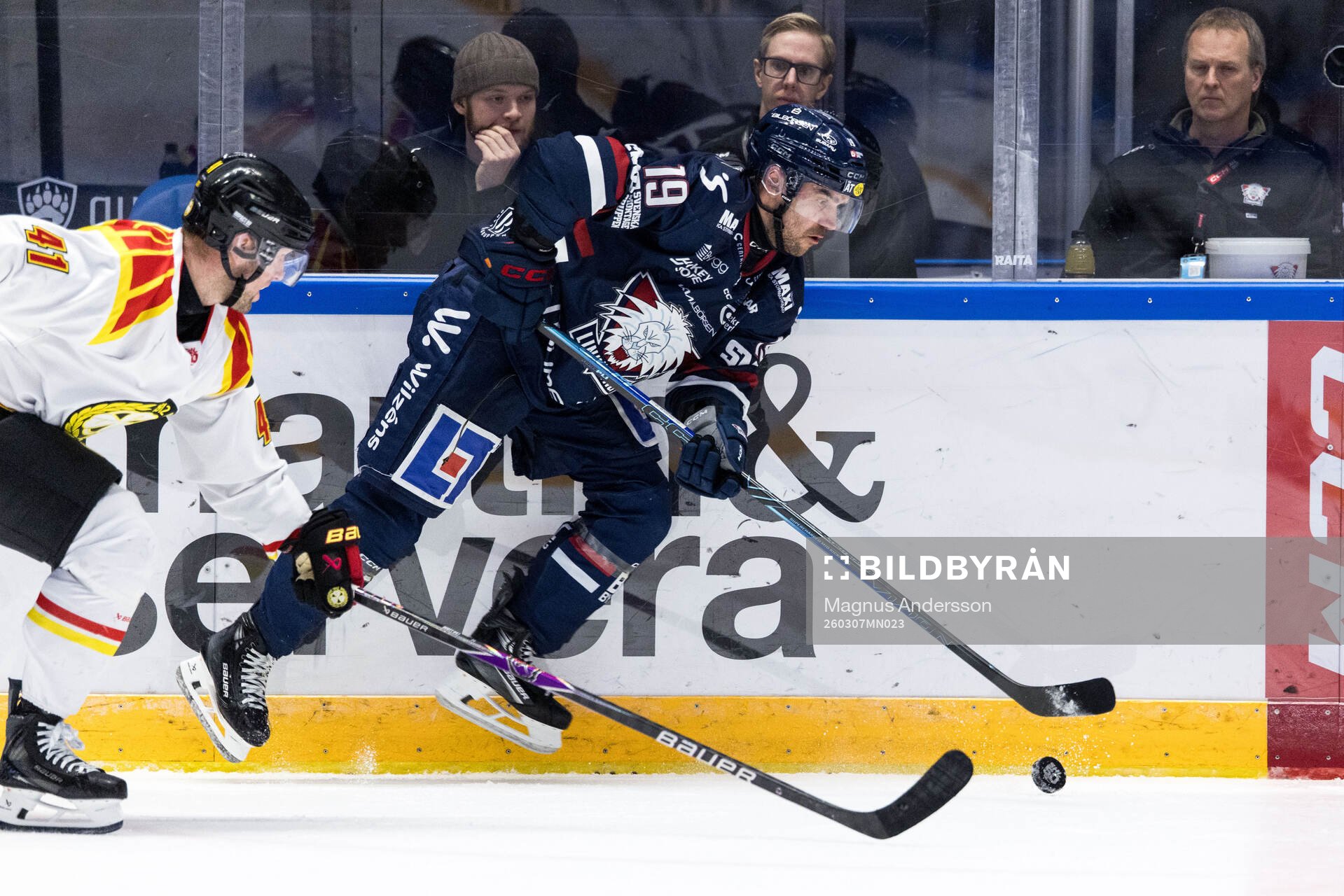Brynäs Greg Scott och Linköpings Ludvig Larsson