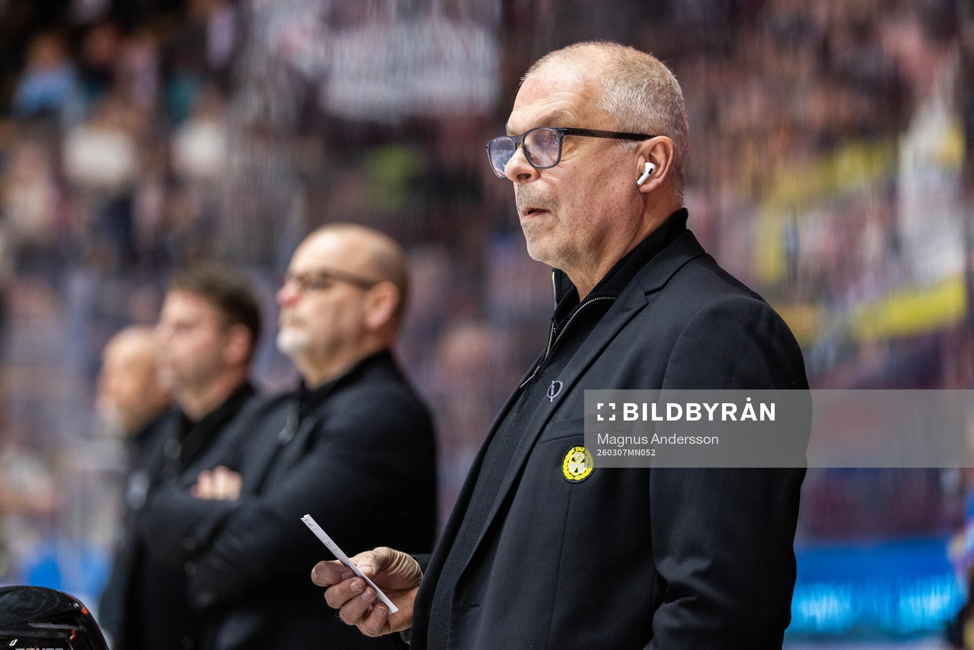 Brynäs assisterande tränare Anders Carlsson