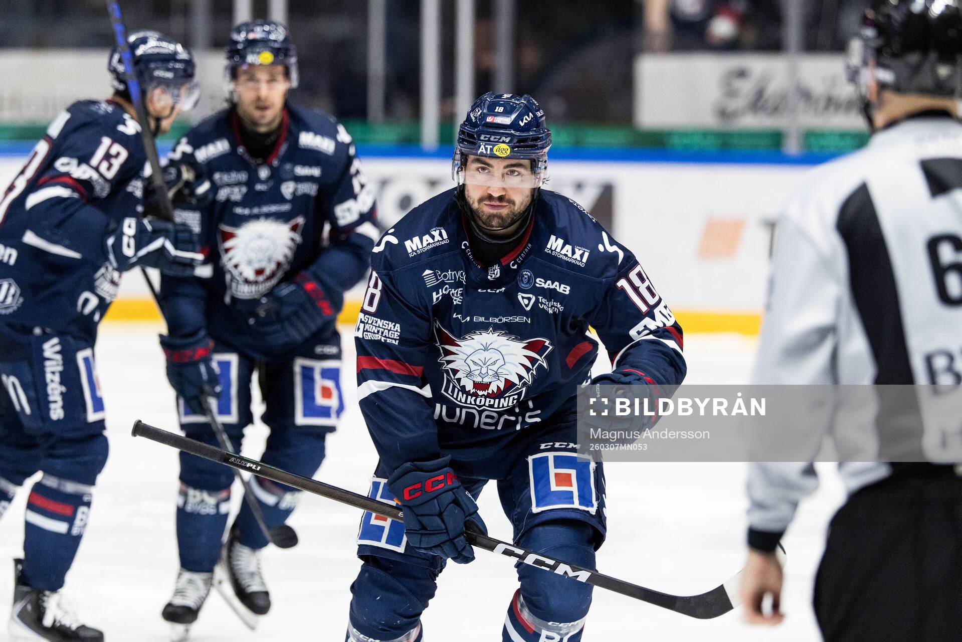 Linköpings Remi Elie jublar