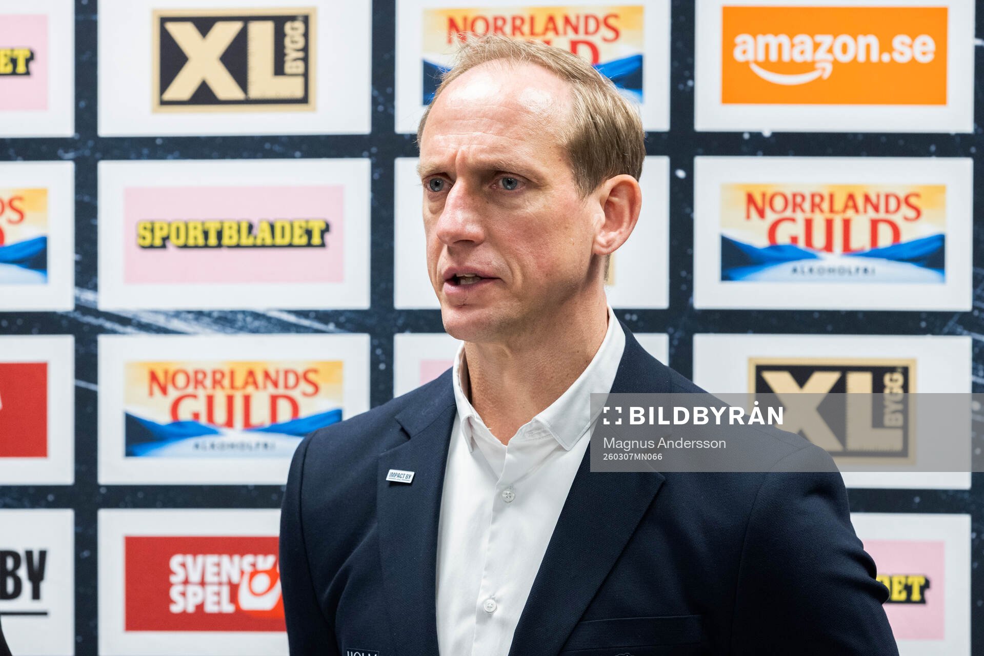 Linköpings tränare Mikael Håkanson