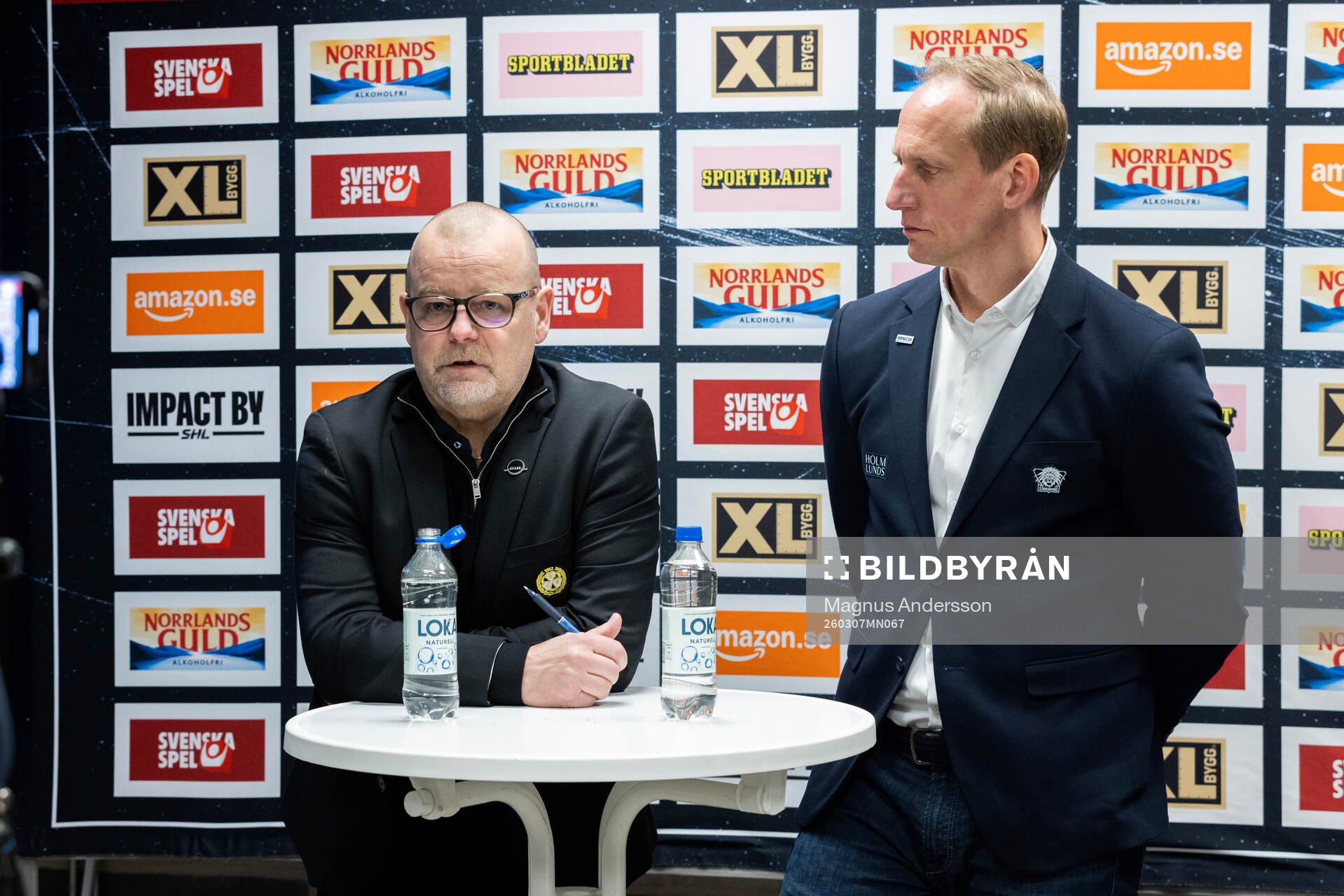 uBrynäs tränare Niklas Gällstedt och Linköpings