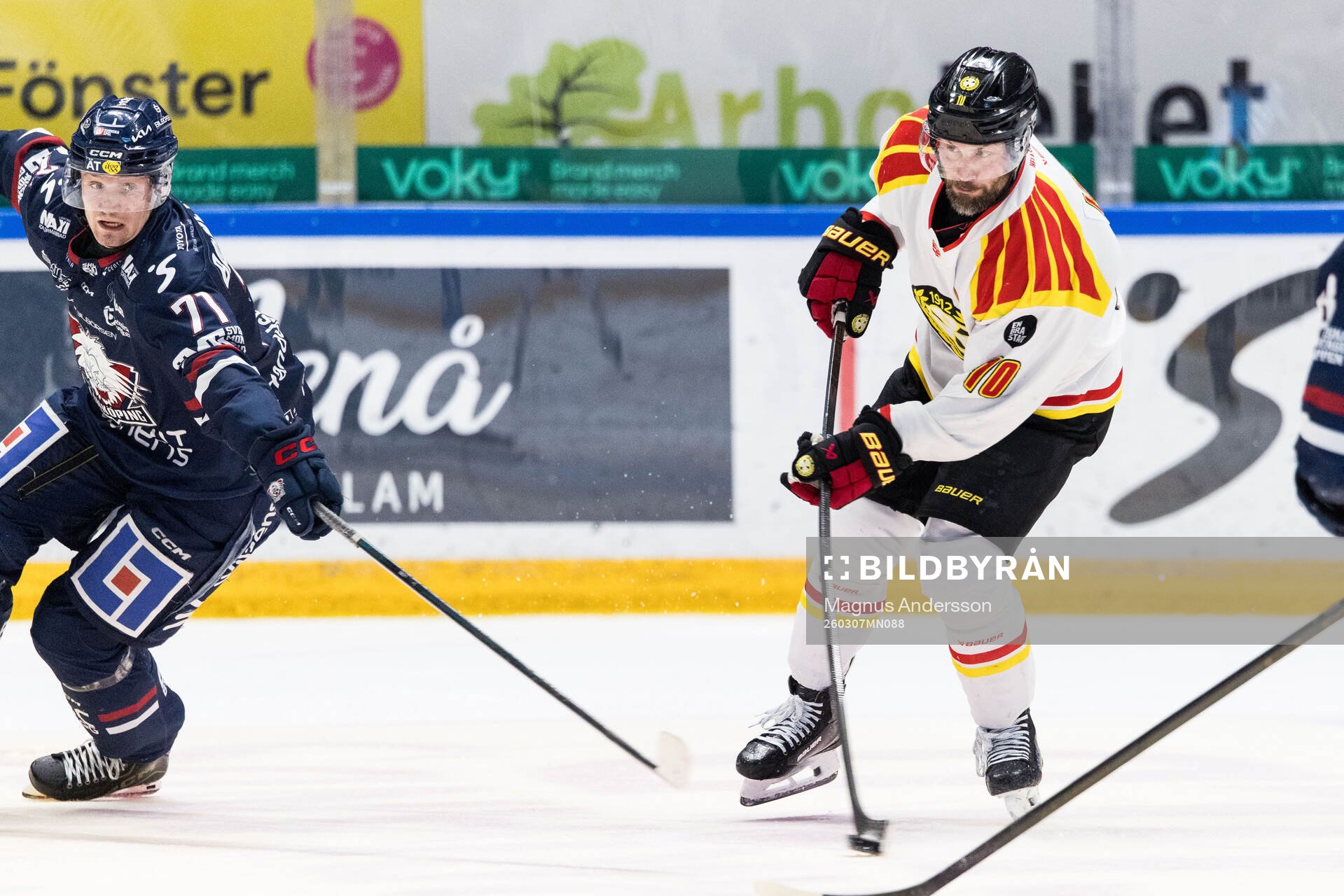 Linköpings Eskild Bakke Olsen och Brynäs Johan Larsson