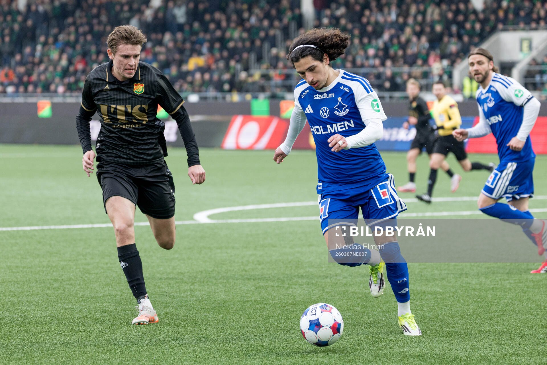 GAIS Max Andersson och IFK Norrköpings Elias Jemal
