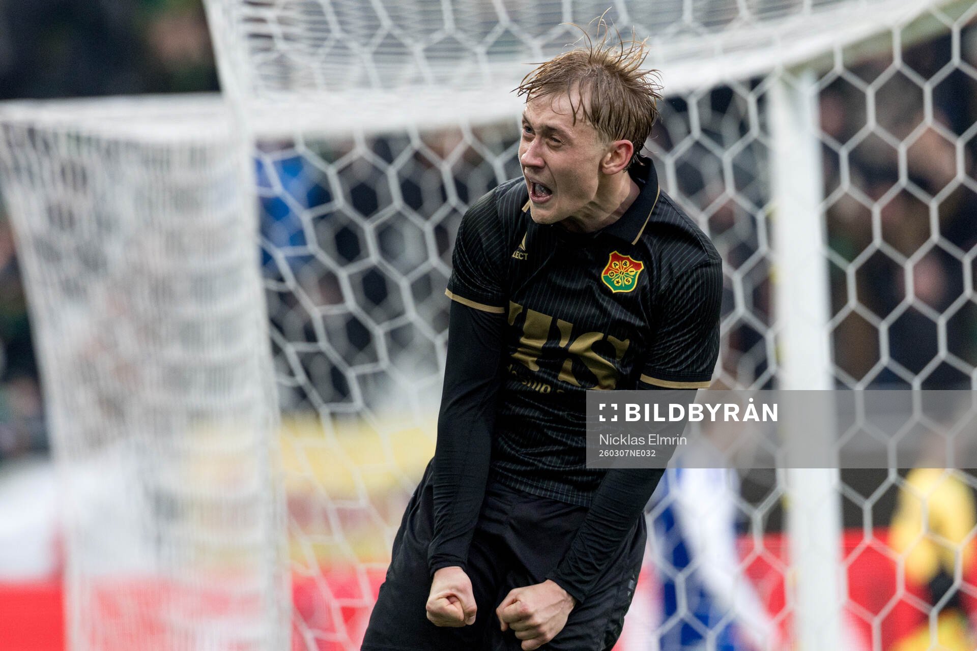 GAIS Henry Sletsjøe jublar