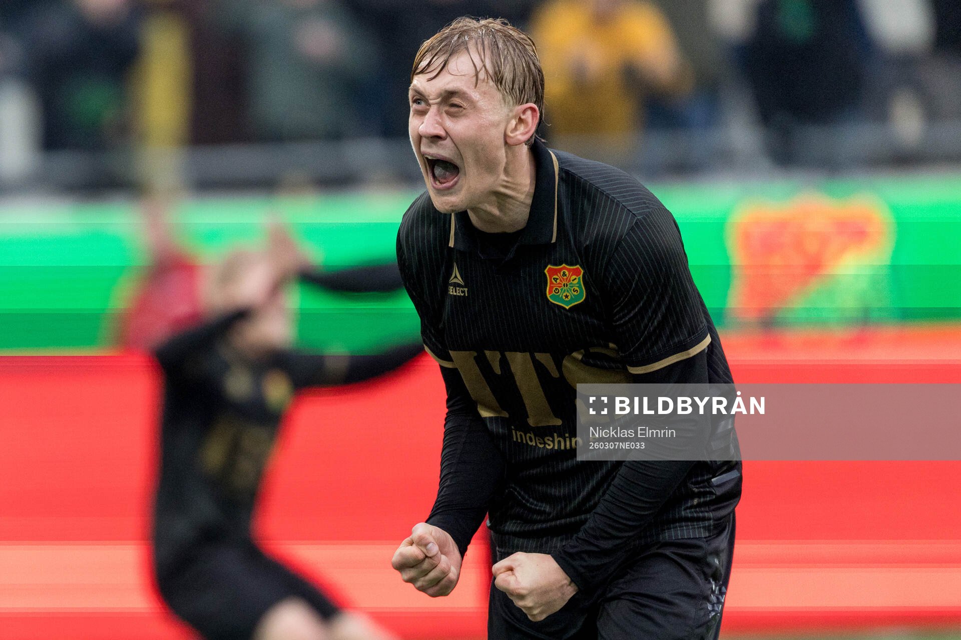 GAIS Henry Sletsjøe jublar