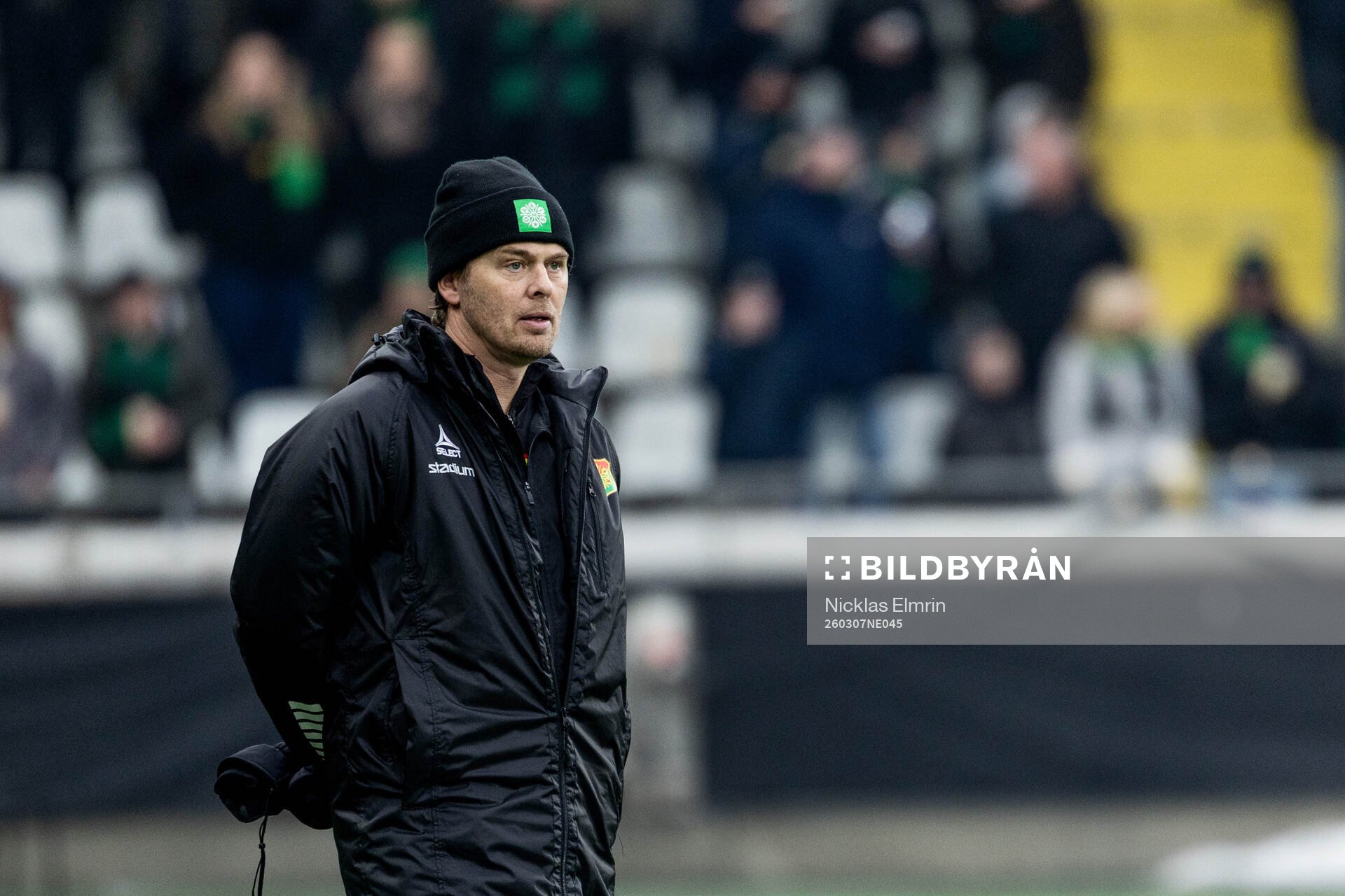 GAIS tränare Fredrik Holmberg
