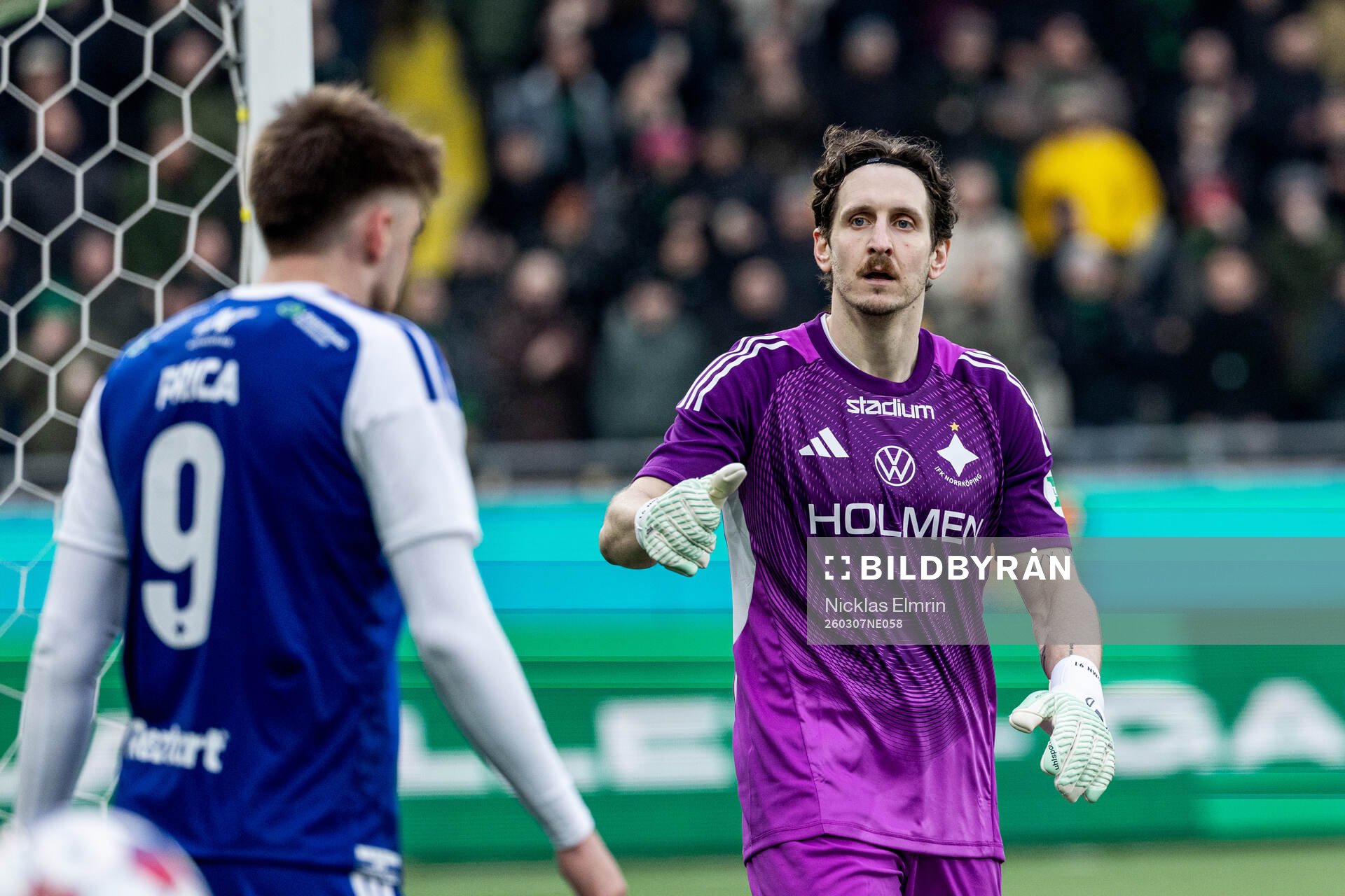 IFK Norrköpings målvakt David Mitov Nilsson