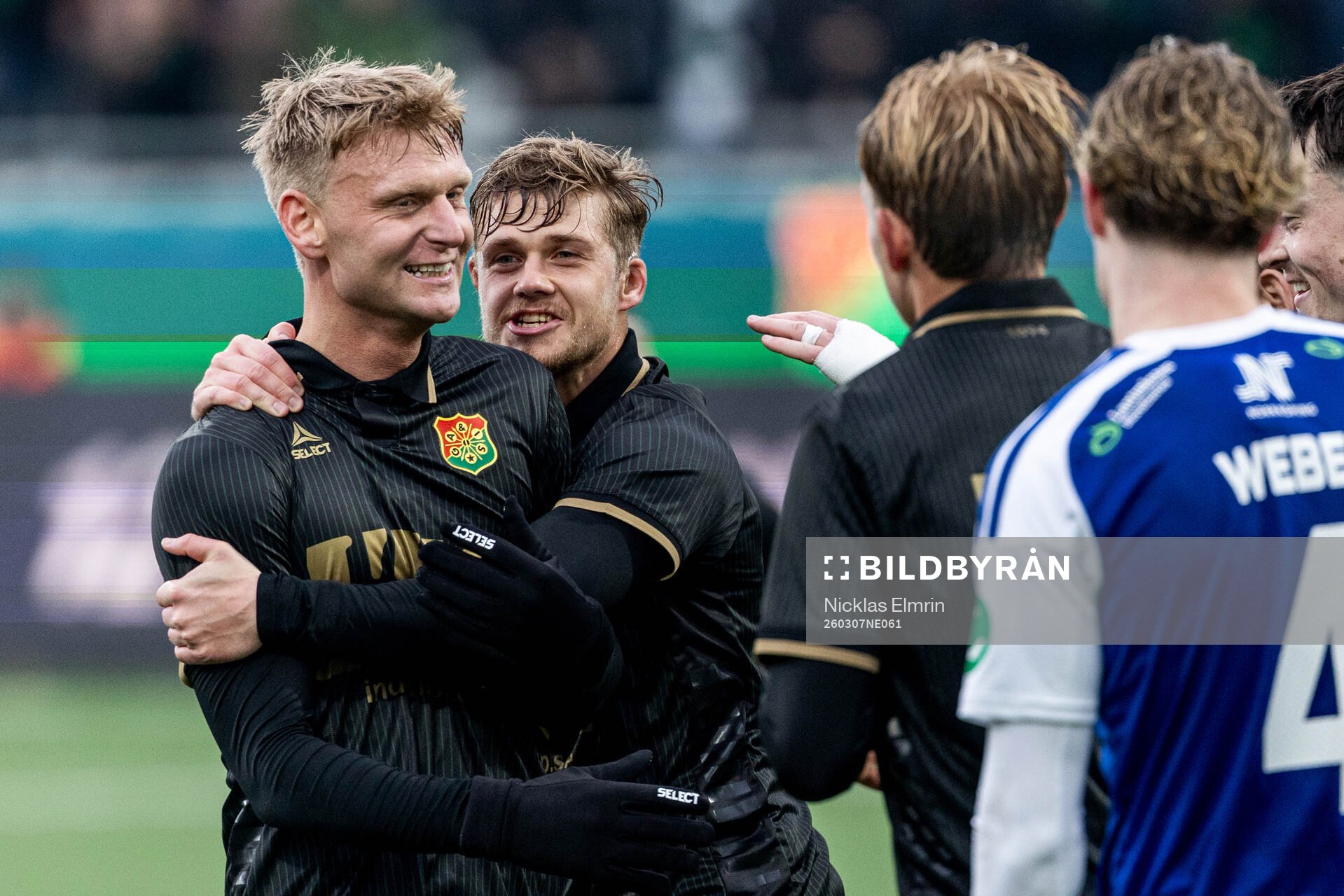 GAIS Joackim Fagerjord jublar