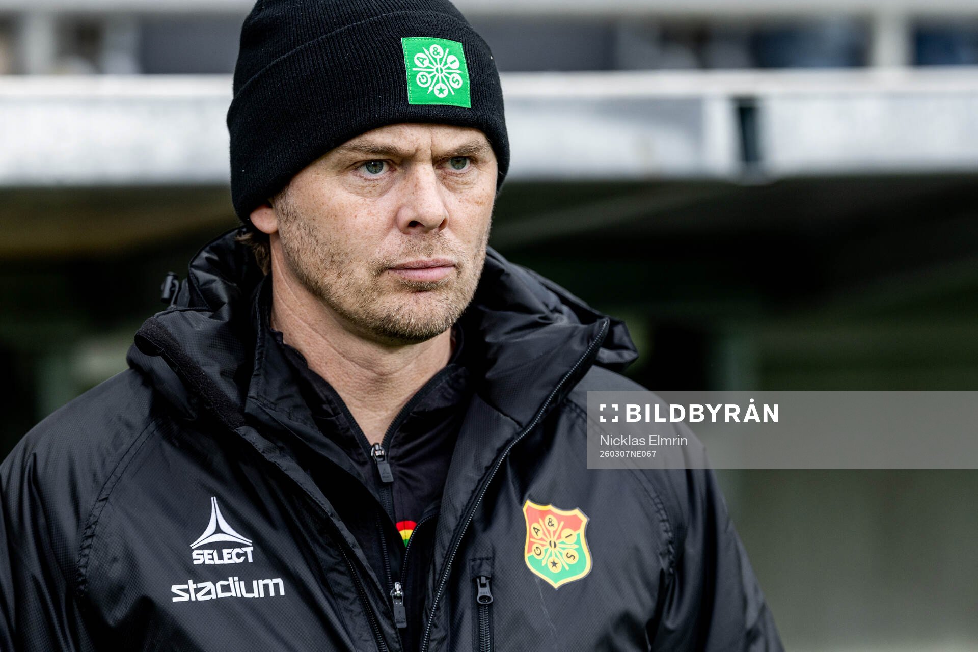 GAIS tränare Fredrik Holmberg
