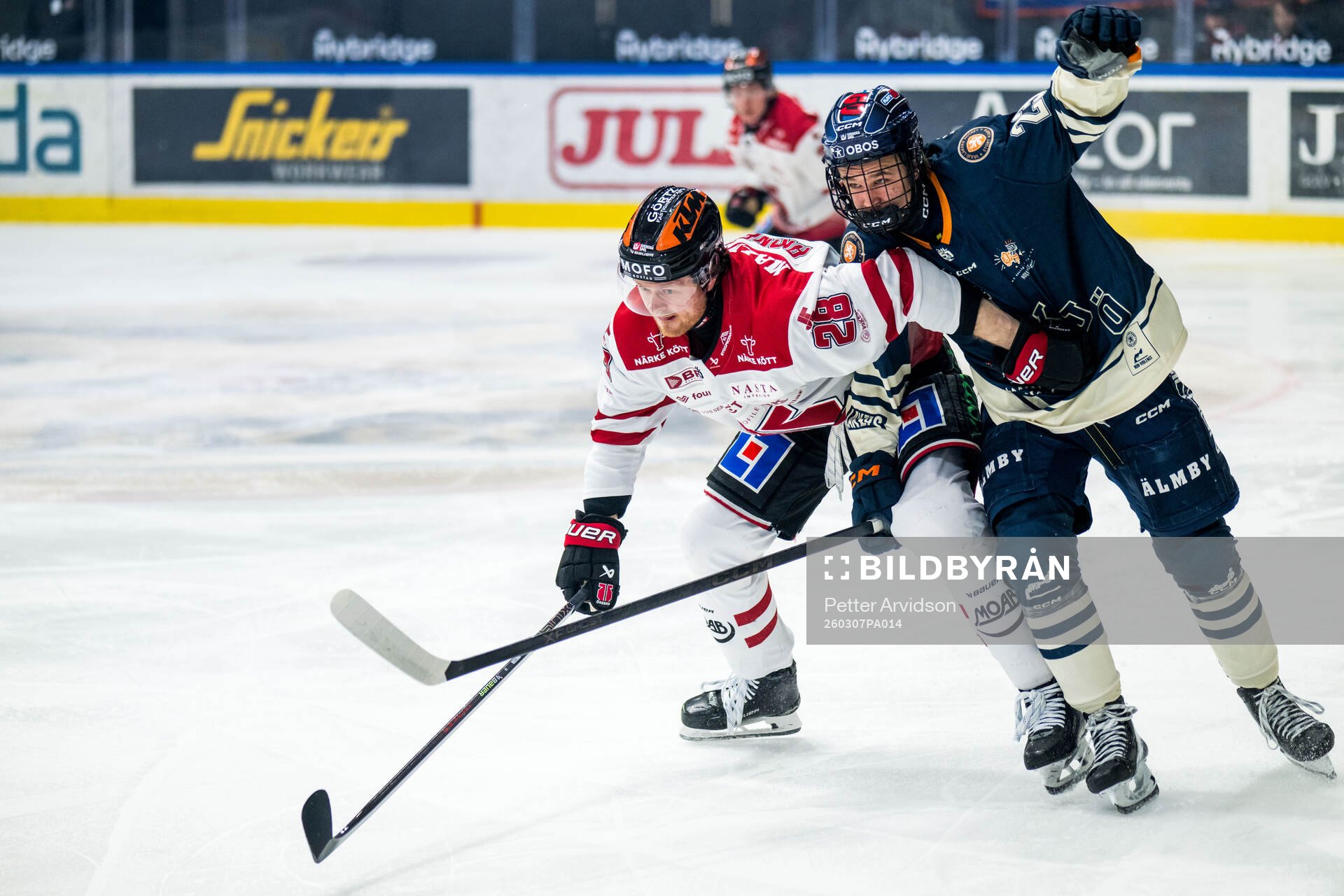 Örebros Linus Arnesson och Växjös Olle Karlsson