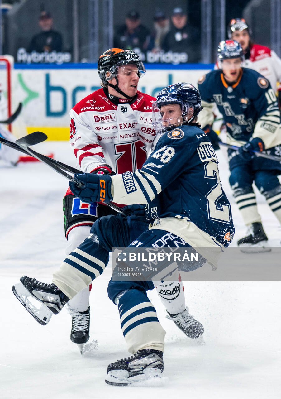 Örebros Egor Polin och Växjös Hugo Gustafsson