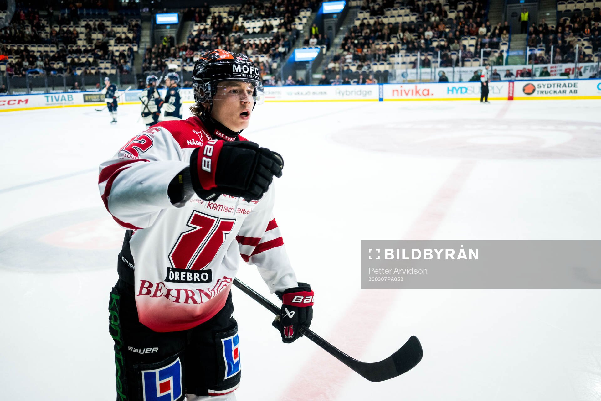 Örebros Noah Steen jublar