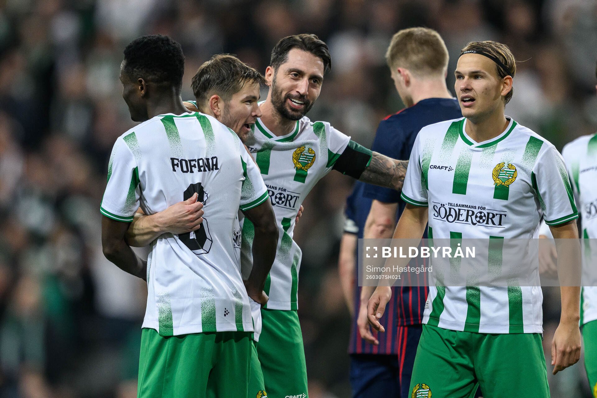 Hammarbys Ibrahima Breze Fofana, Oscar Johansson Schellhas,