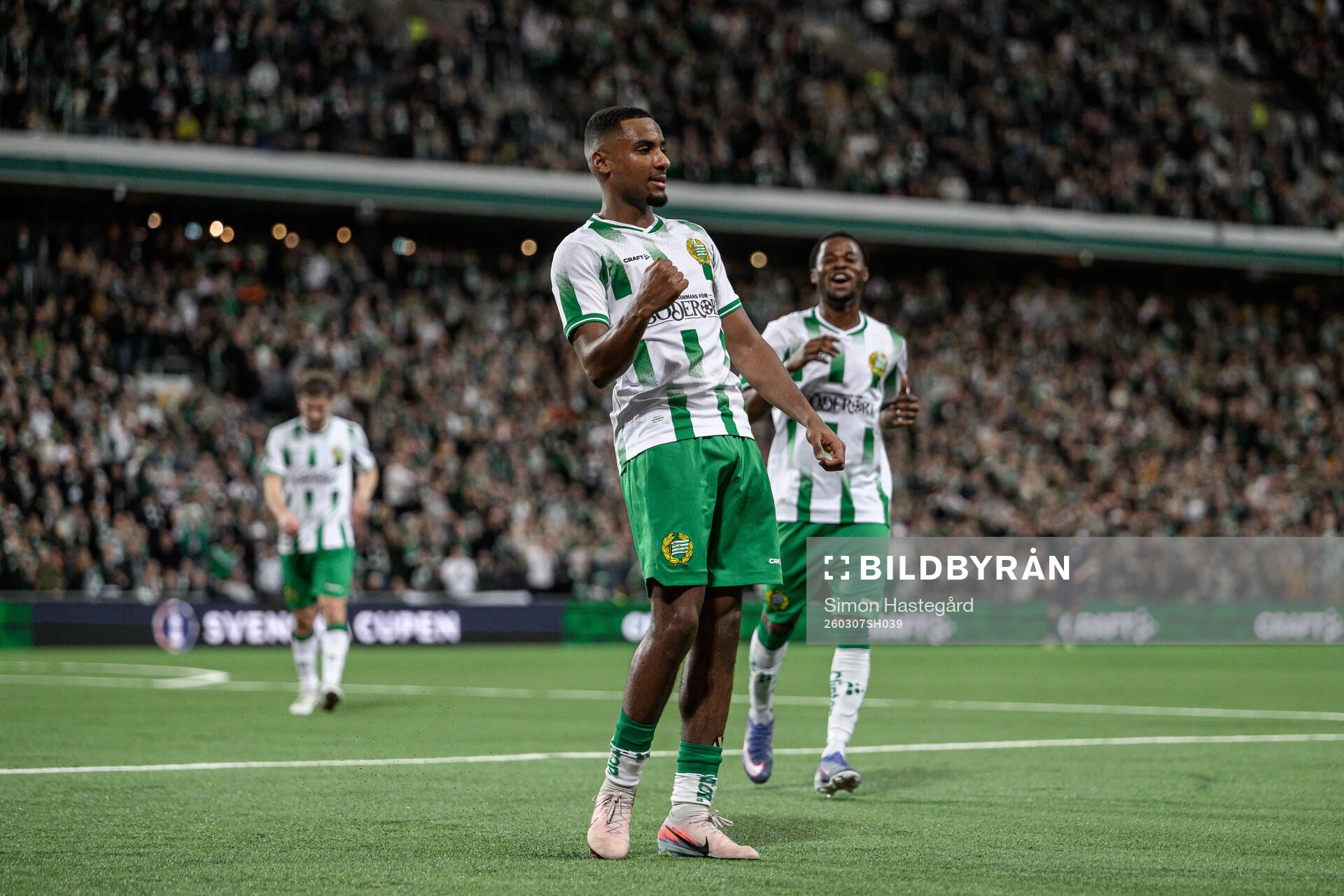 Hammarbys Paulos Abraham jublar