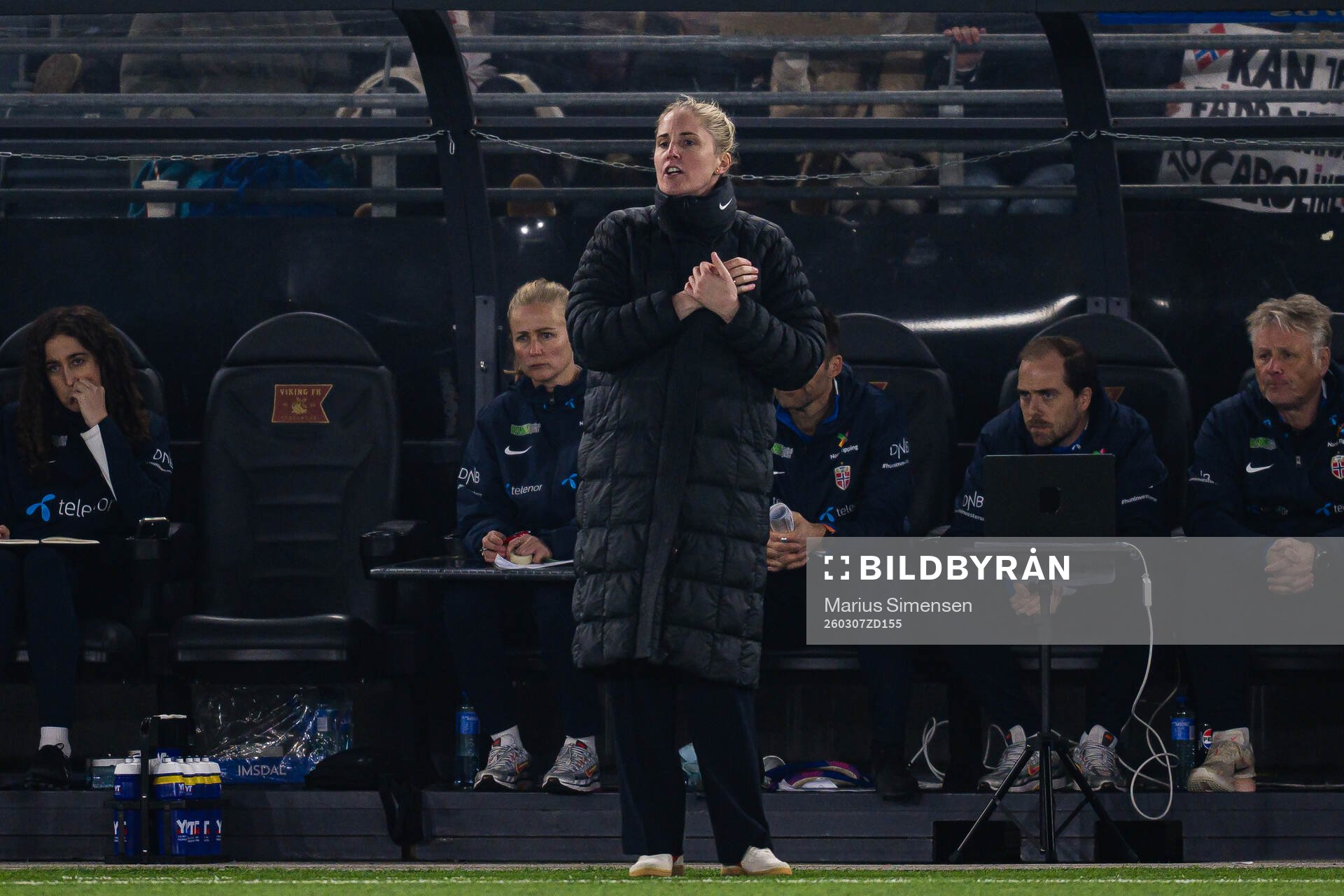 Head coach Gemma Grainger of Norway