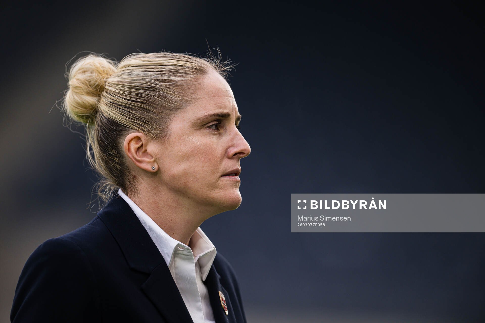 Head coach Gemma Grainger of Norway