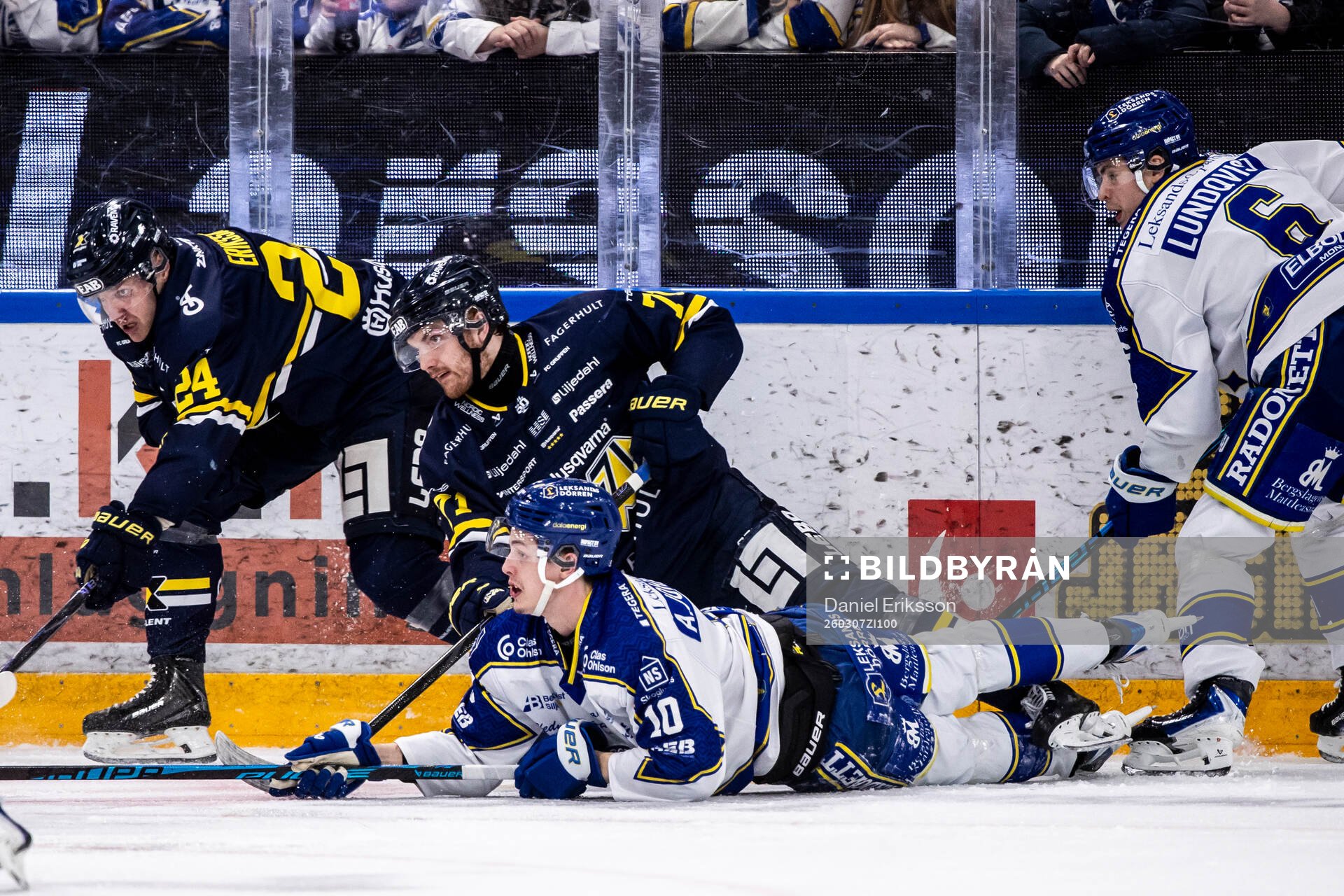 HV71s Hampus Eriksson och William Ignberg Nilsson och