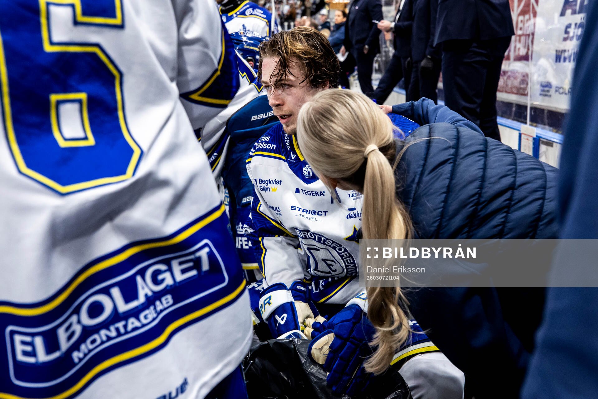 Leksands Arvid Eljas skadas