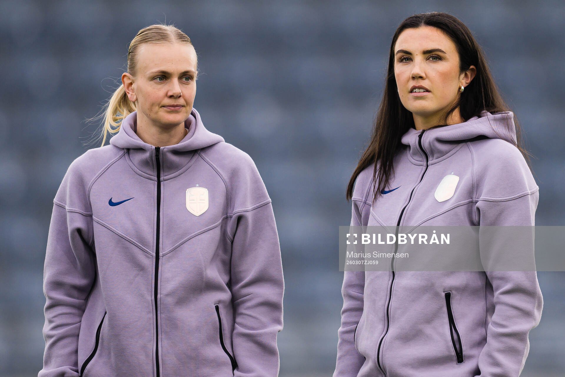 Karina Sævik and Ingrid Syrstad Engen of Norway
