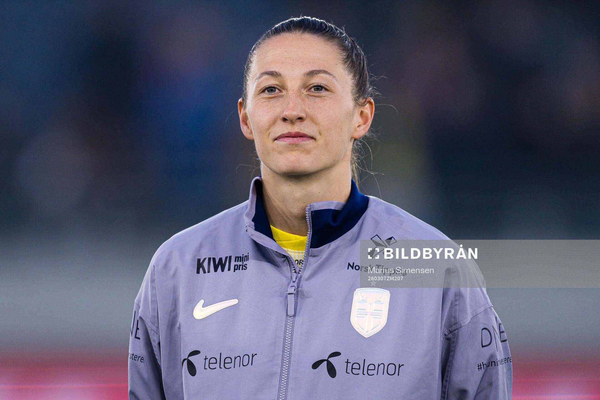 Goalkeeper Cecilie Hauståker Fiskerstrand of Norway