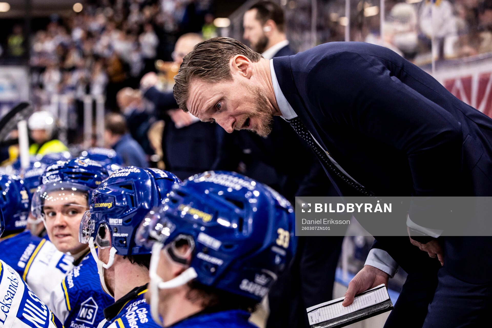 Leksands assisterande tränare David Printz