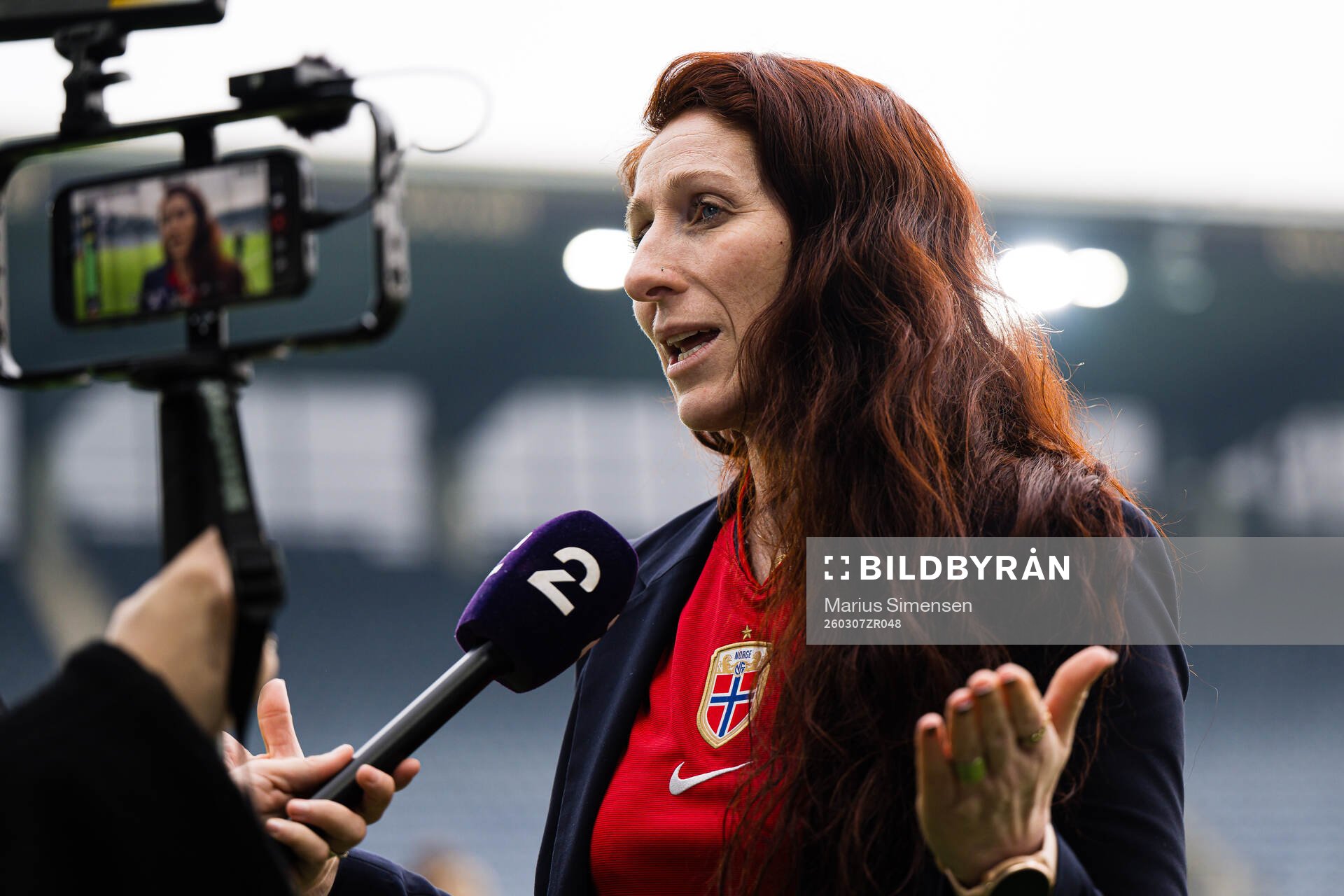 Lise Klaveness, president of the Norwegian Football