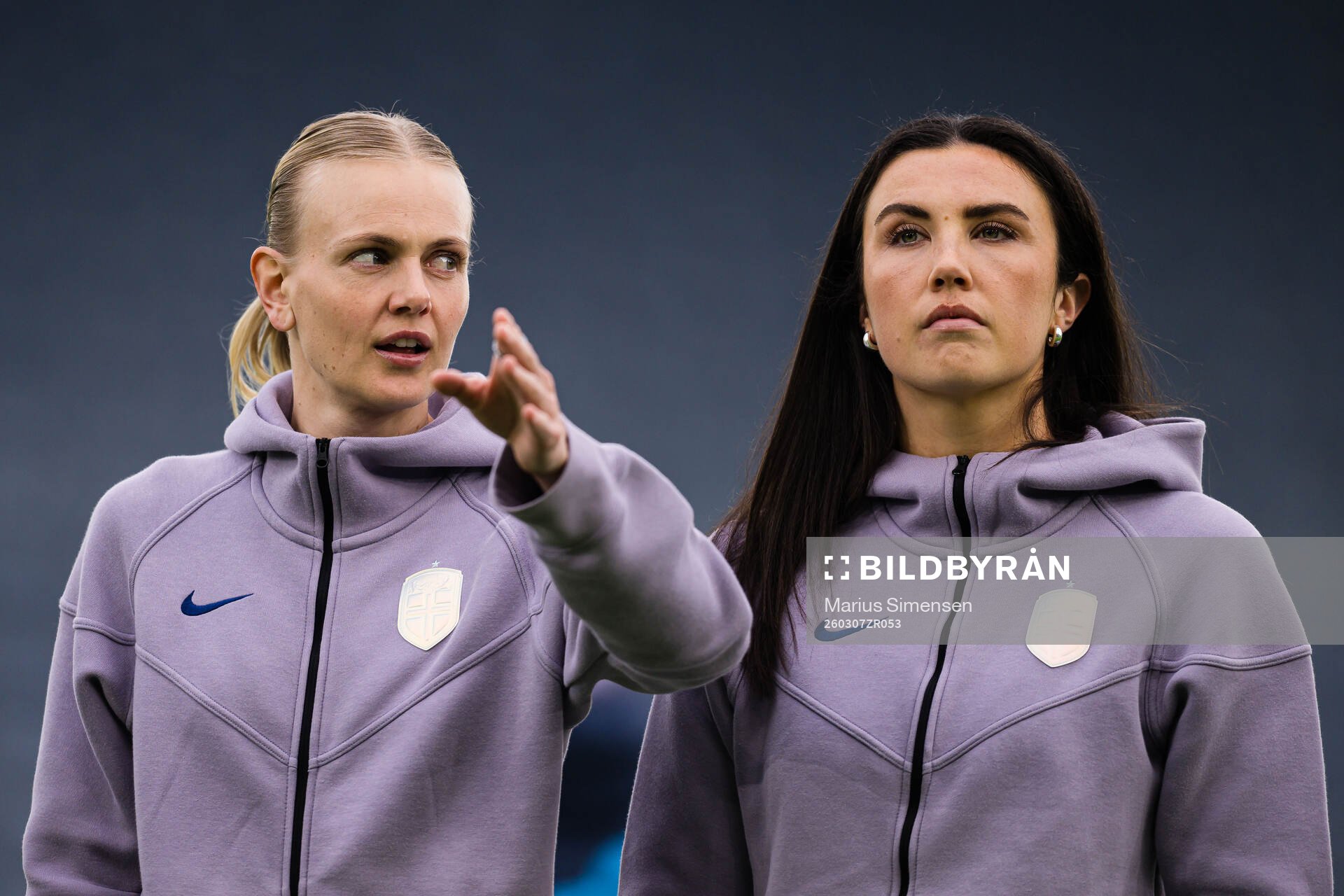 Karina Sævik and Ingrid Syrstad Engen of Norway