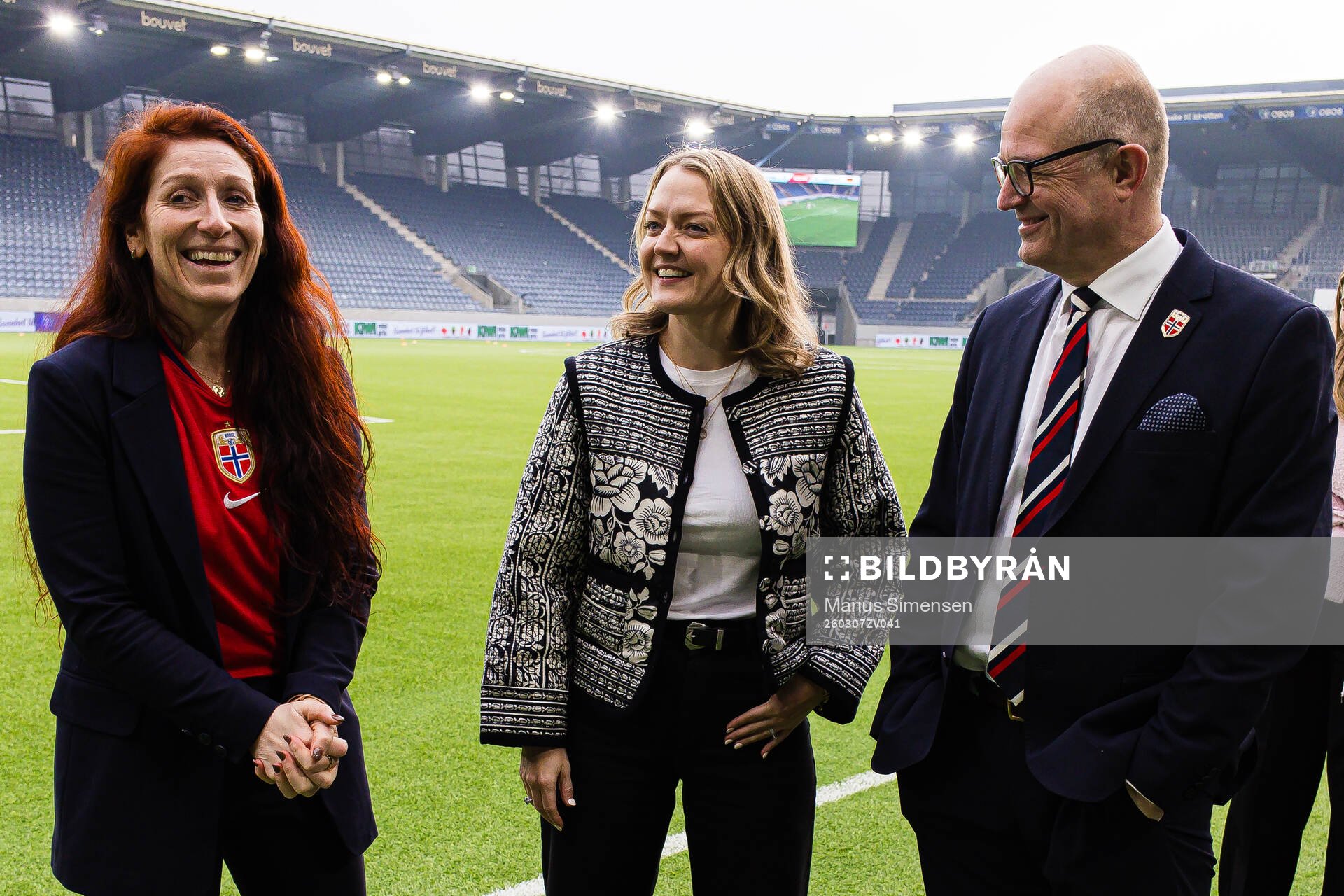 Lise Klaveness, president of the Norwegian Football