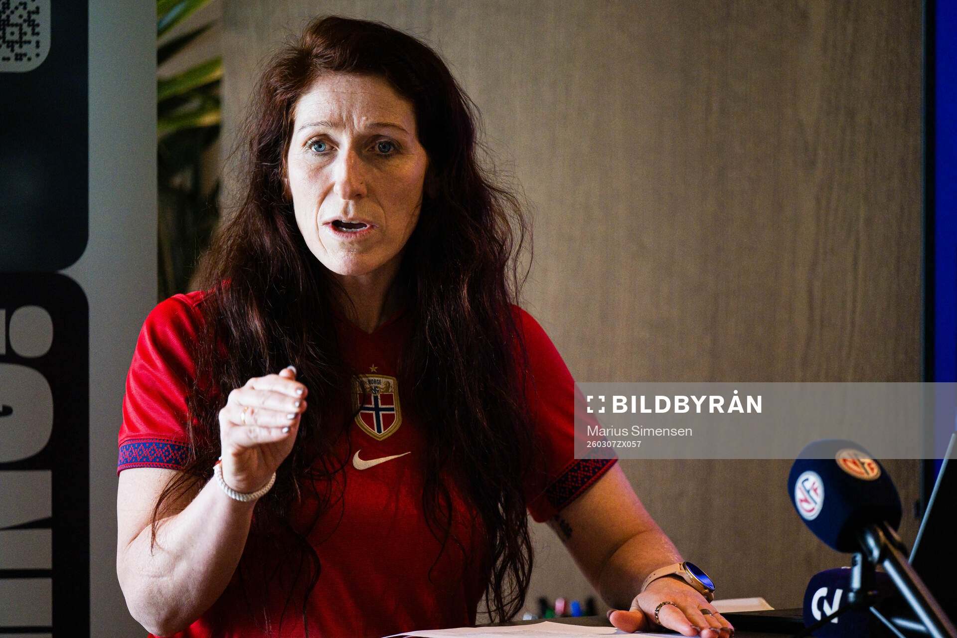 Lise Klaveness, president of the Norwegian Football