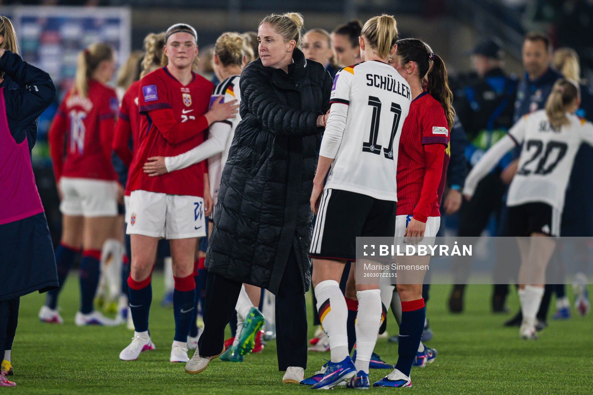 Head coach Gemma Grainger of Norway