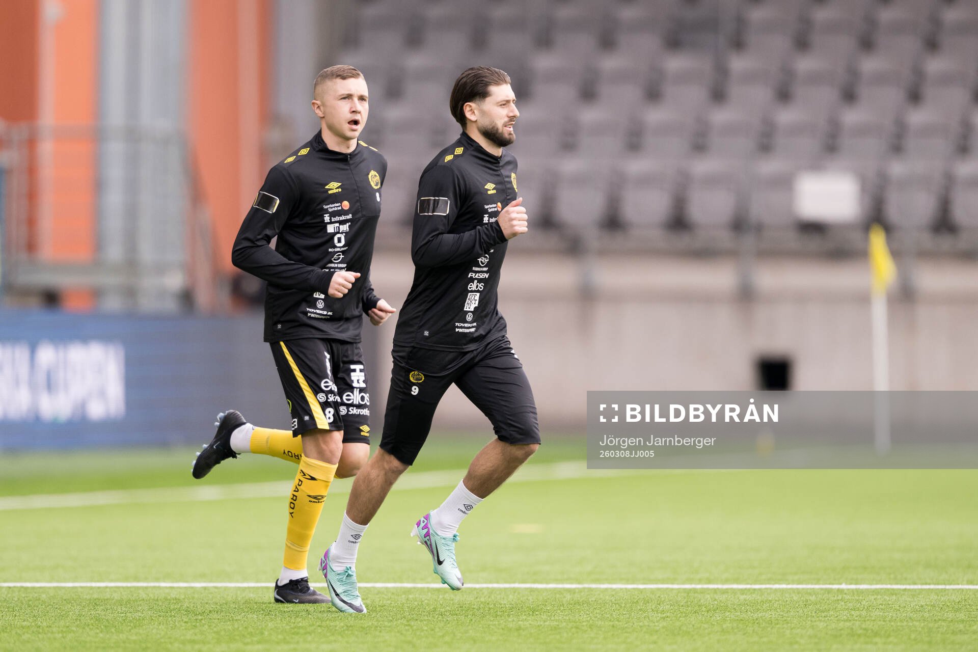 Elfsborgs Sebastian Holmén och Arber Zeneli