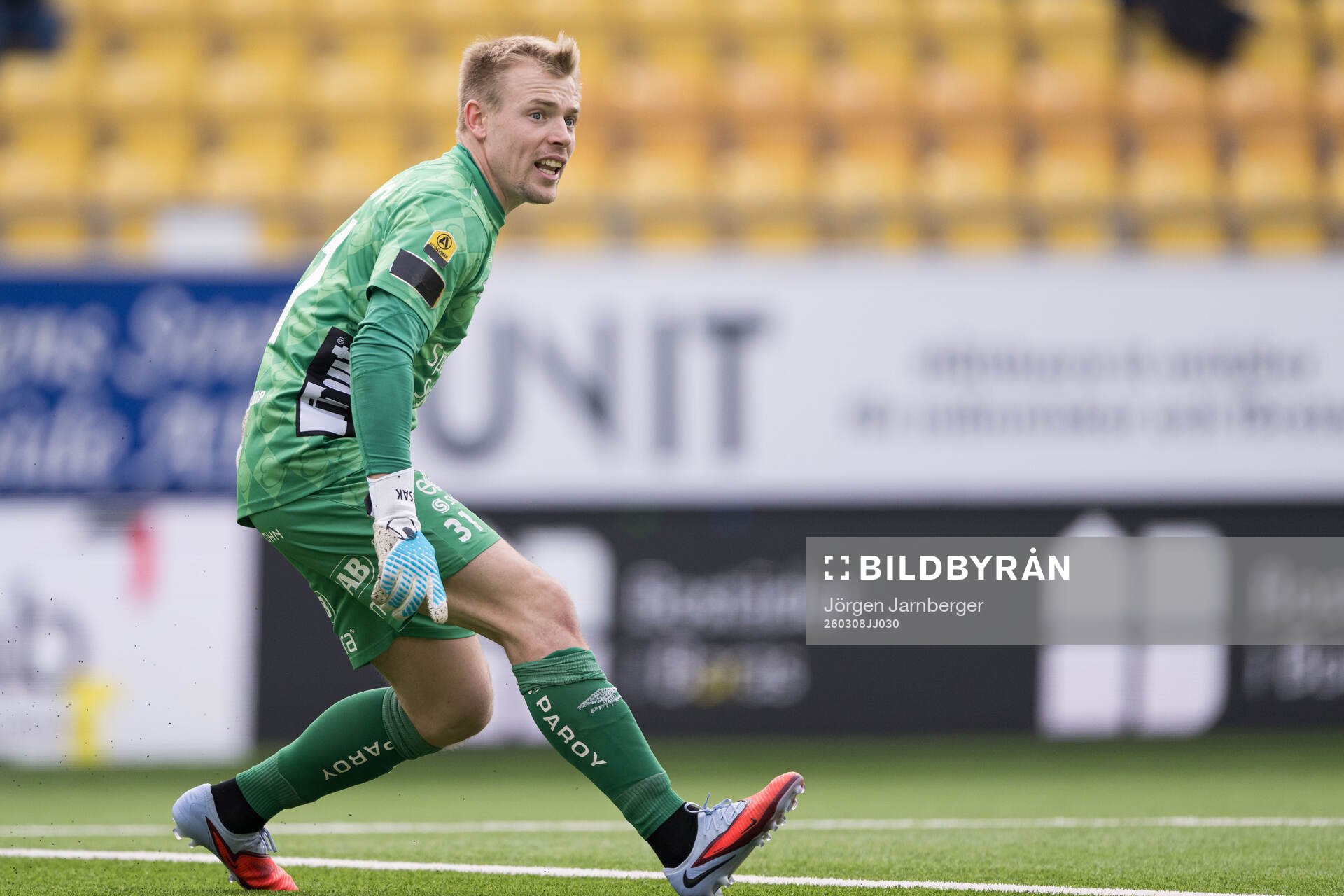 Elfsborgs målvakt Isak Pettersson