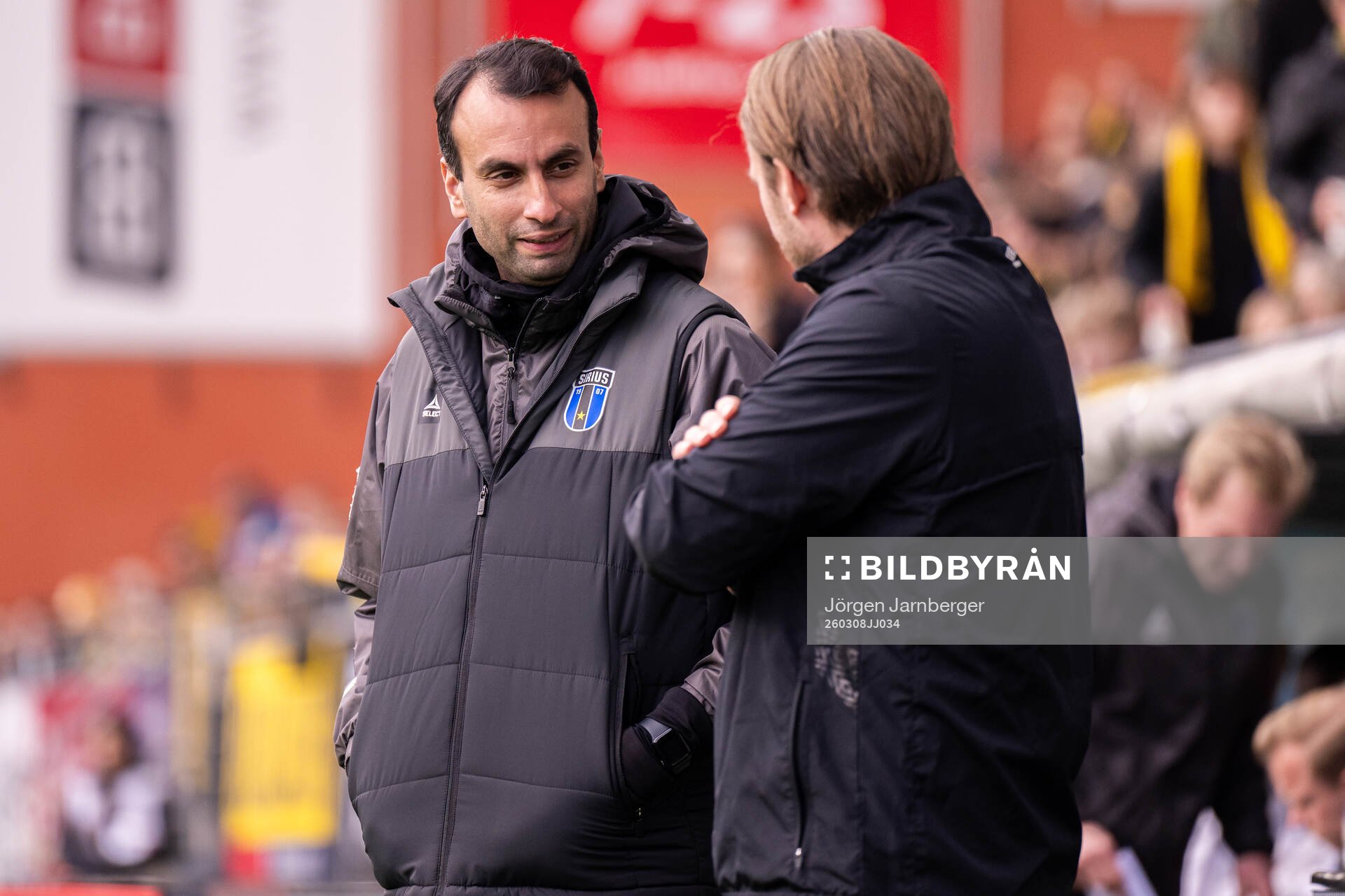 Sirius tränare Andreas Engelmark