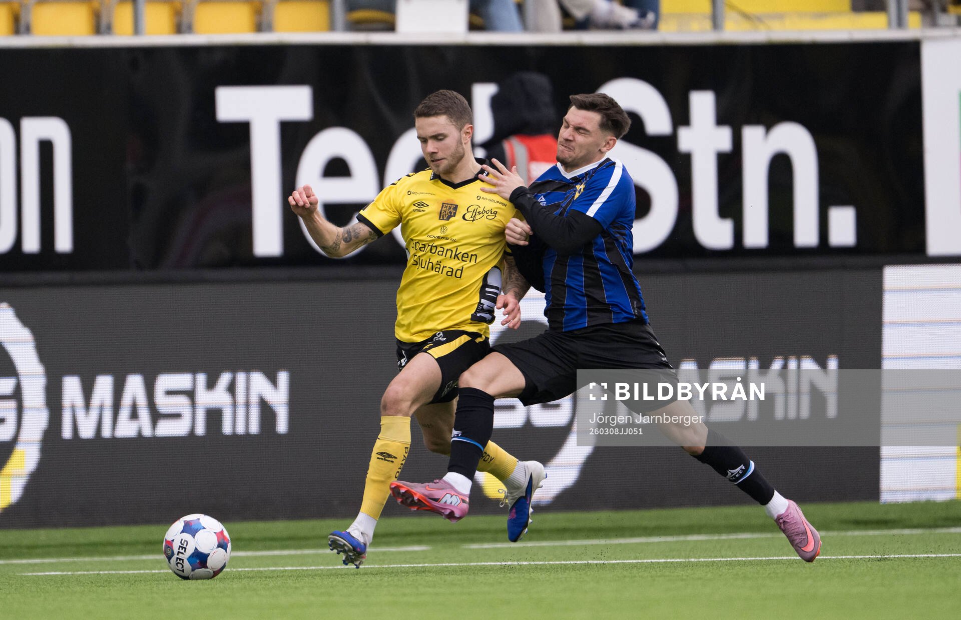 Elfsborgs Julius Magnusson och Sirius Isak Bjerkebo